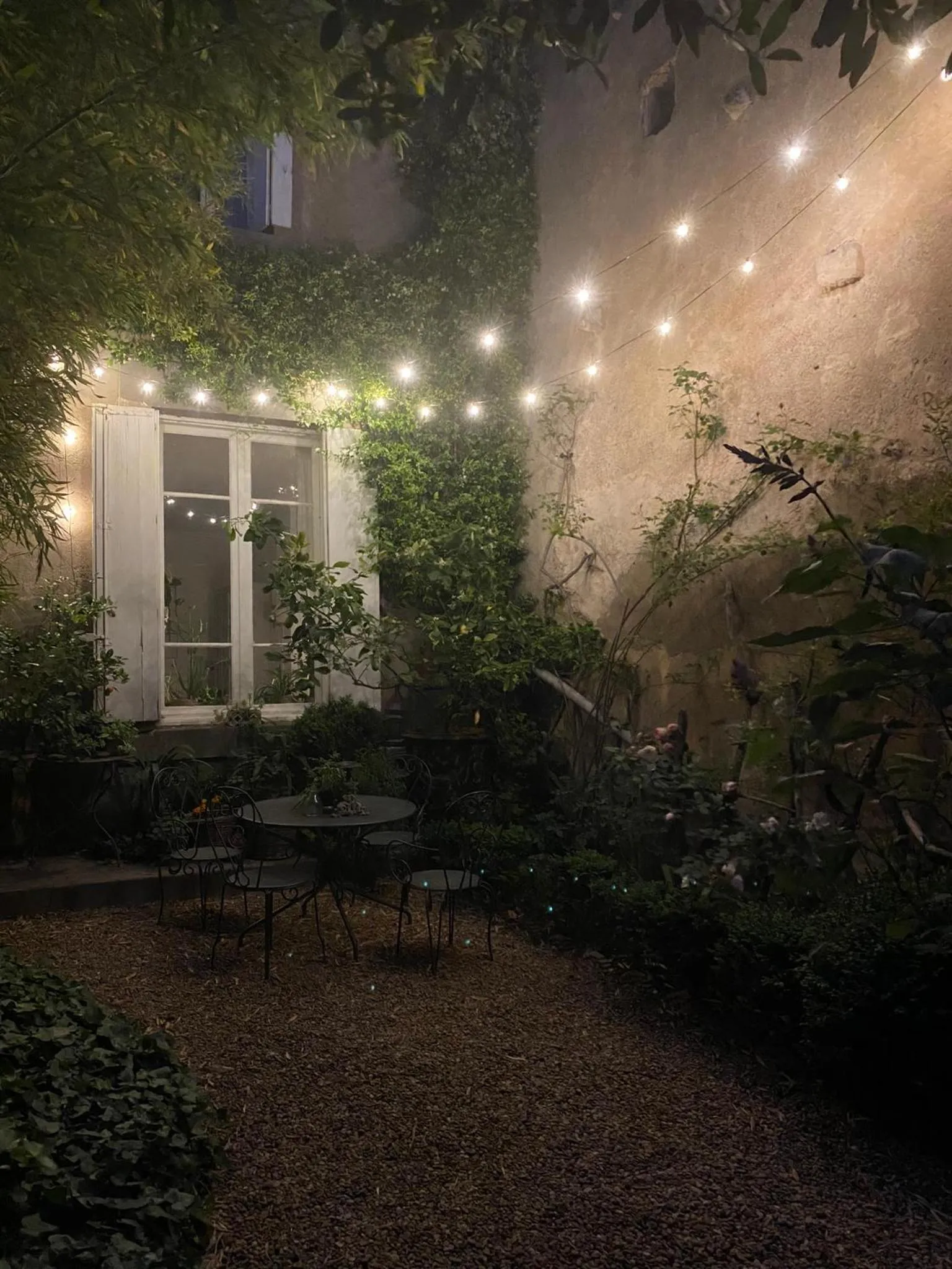 Garden in Le logis blanc bed&breakfast