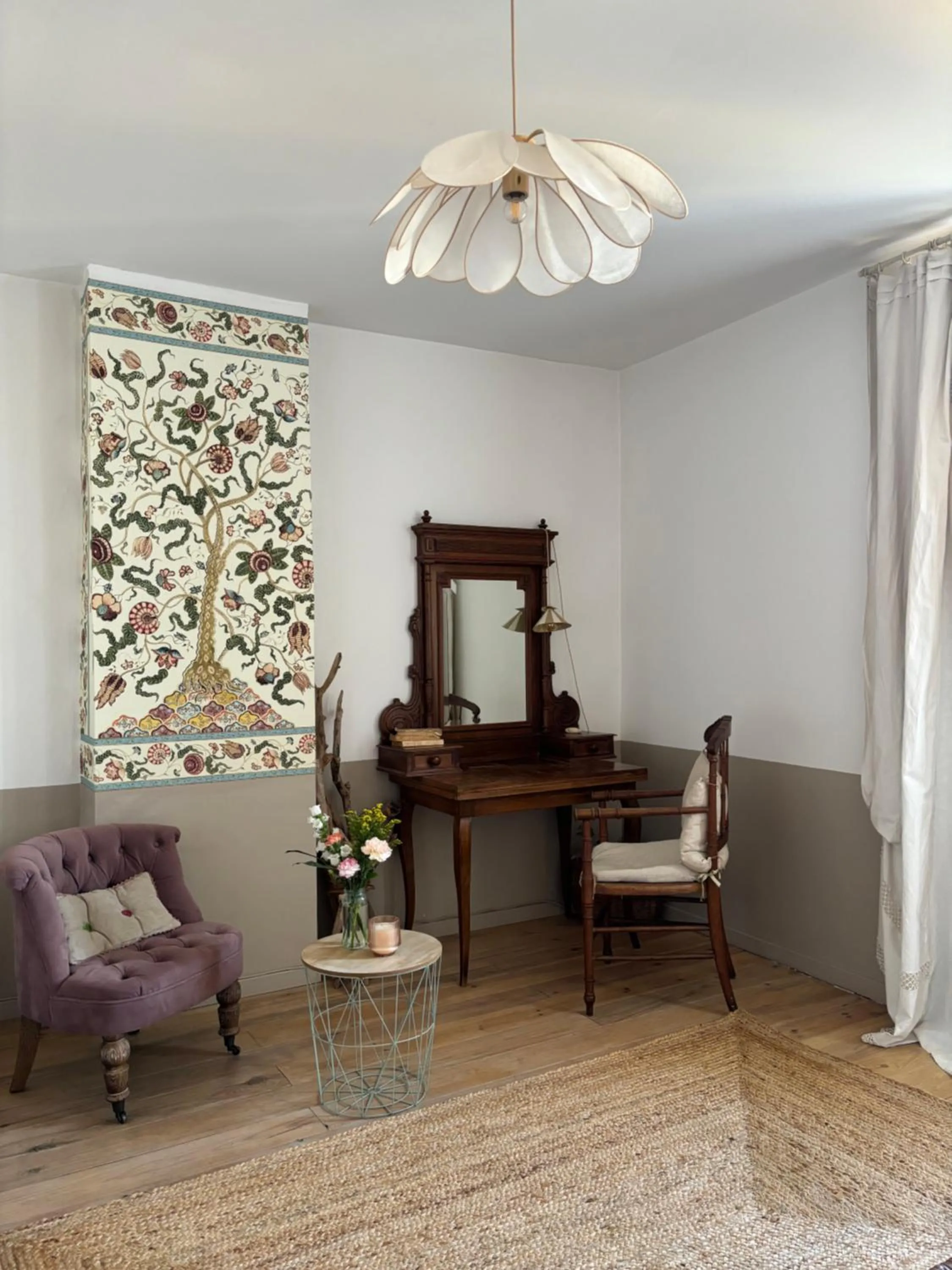 Seating area in Le logis blanc bed&breakfast
