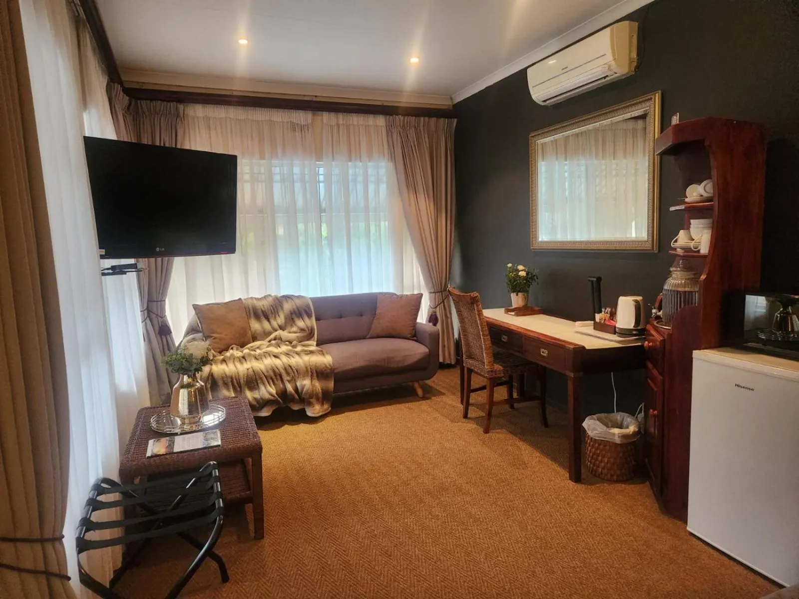 Living room in Hillton Manor Guest House