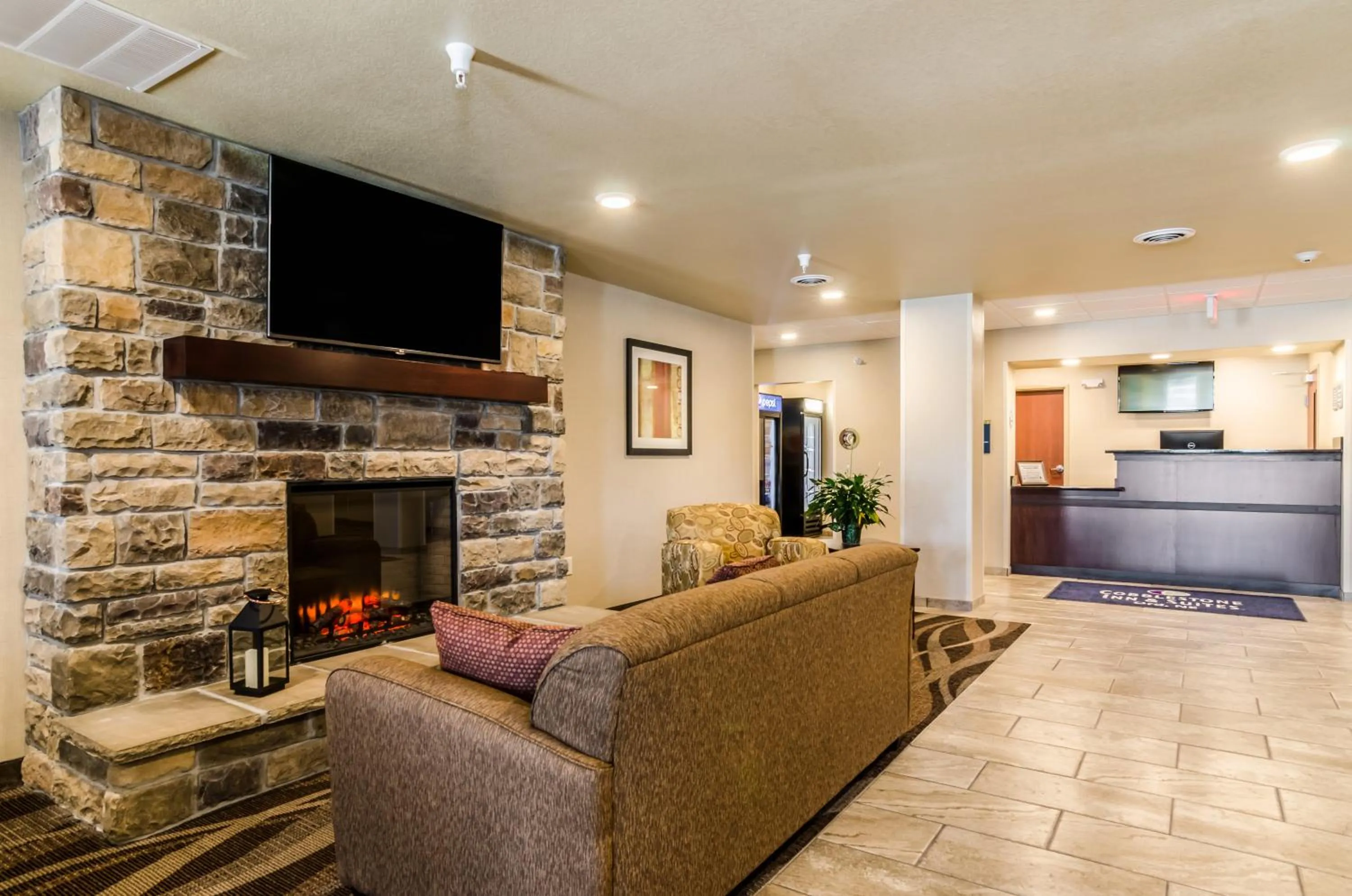 Lobby or reception in Cobblestone Inn & Suites - Ord
