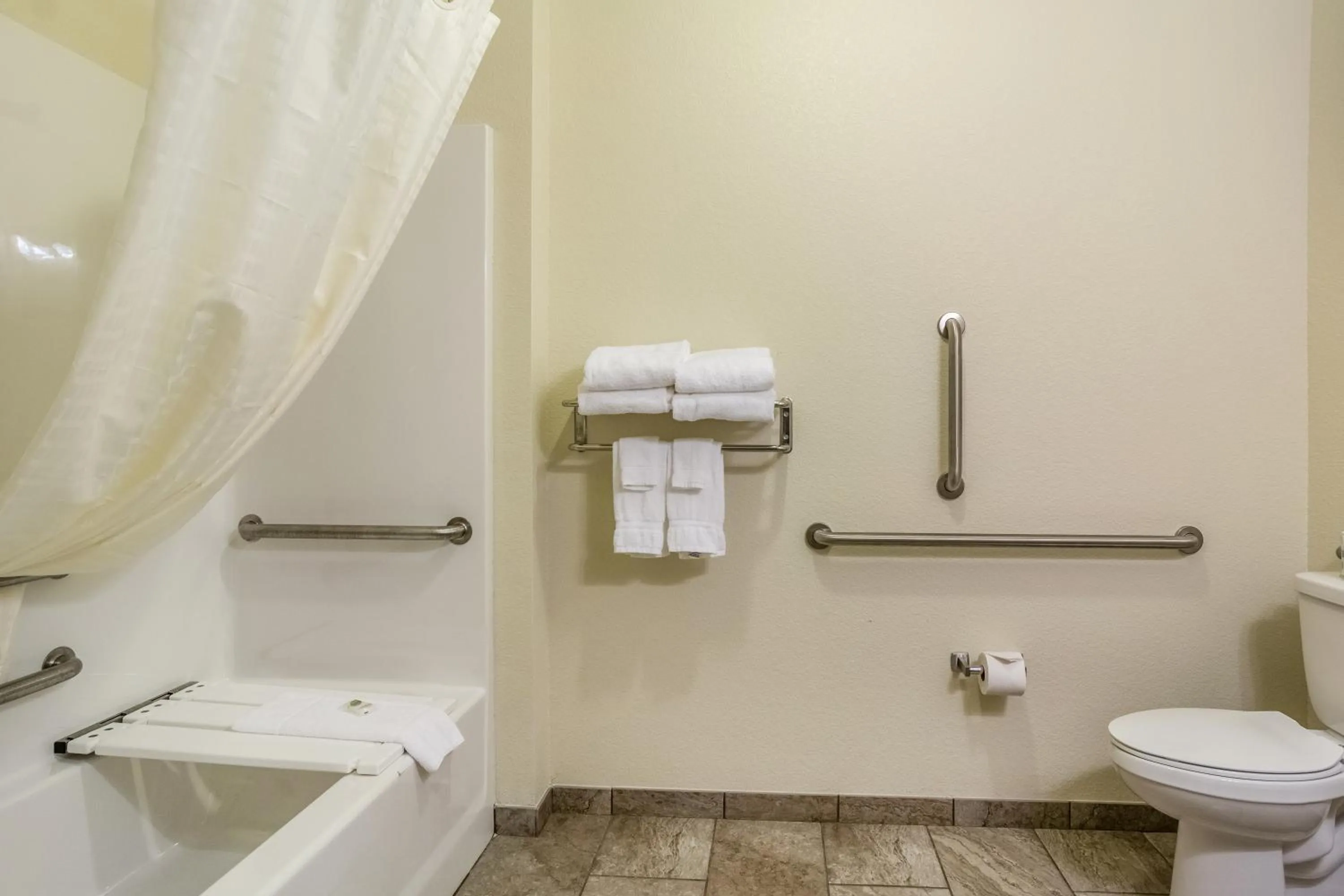 Toilet in Cobblestone Hotel & Suites - Chippewa Falls