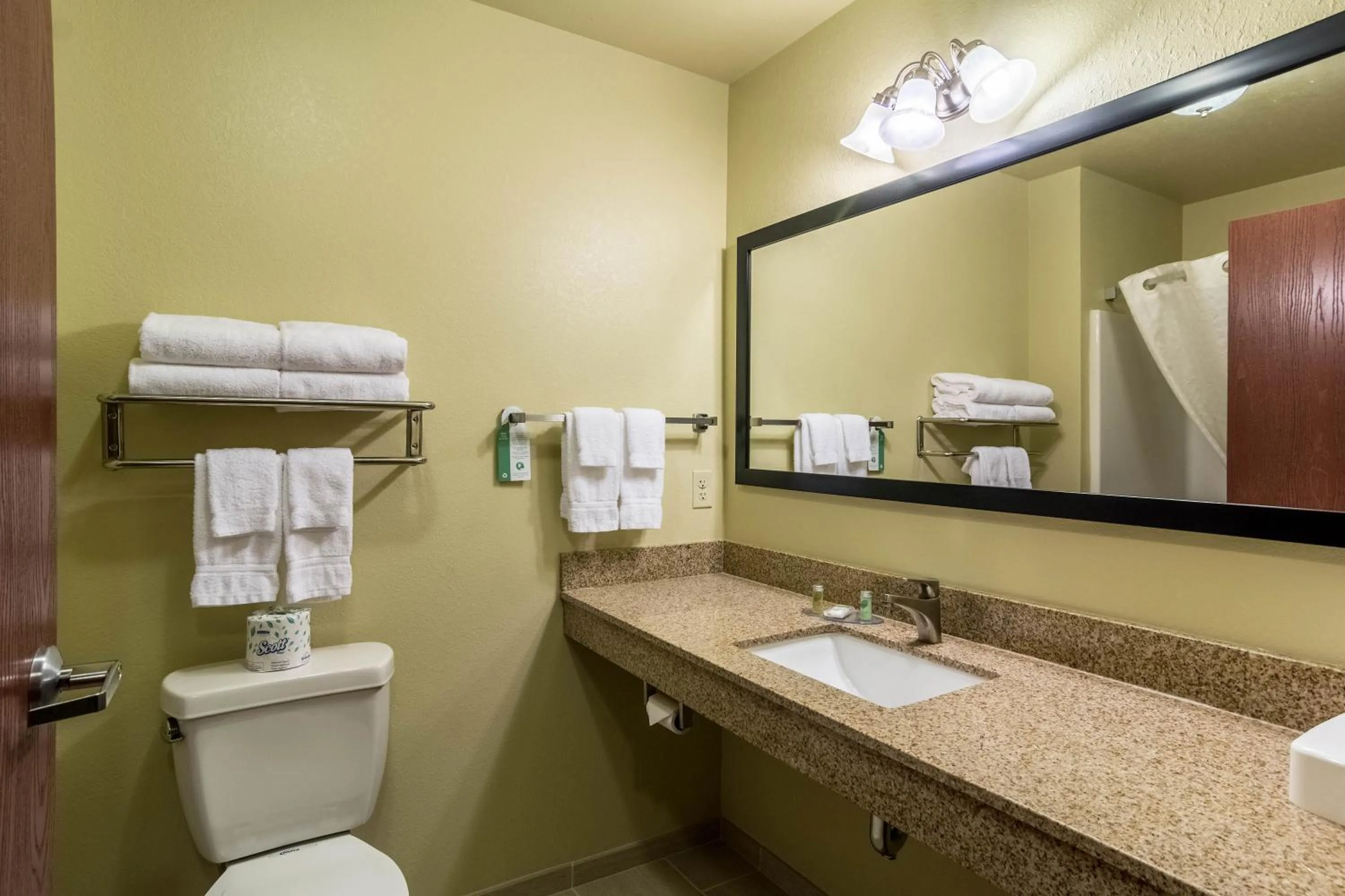 Toilet in Cobblestone Hotel & Suites - Harborcreek