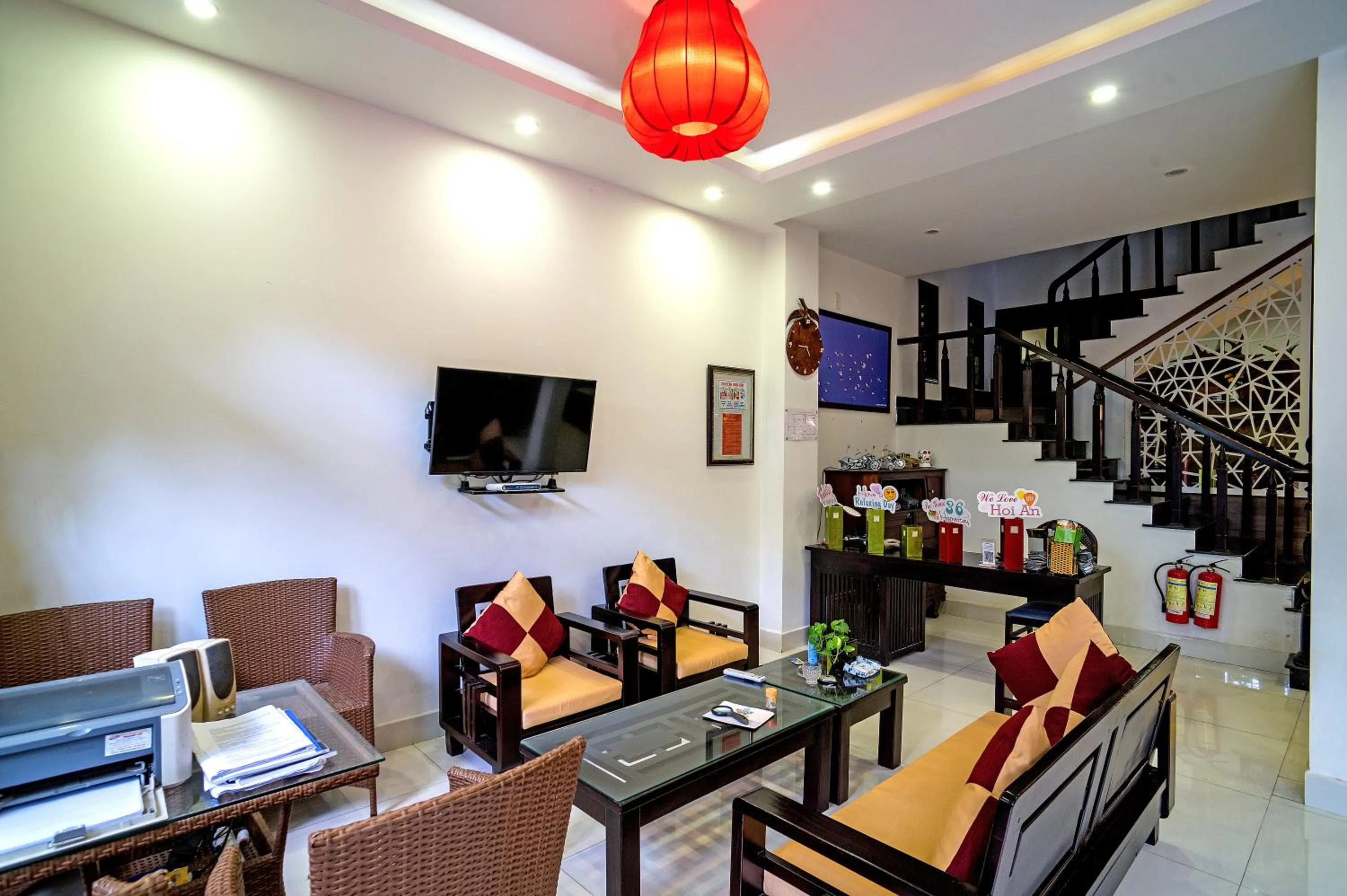 Living room in The House 36