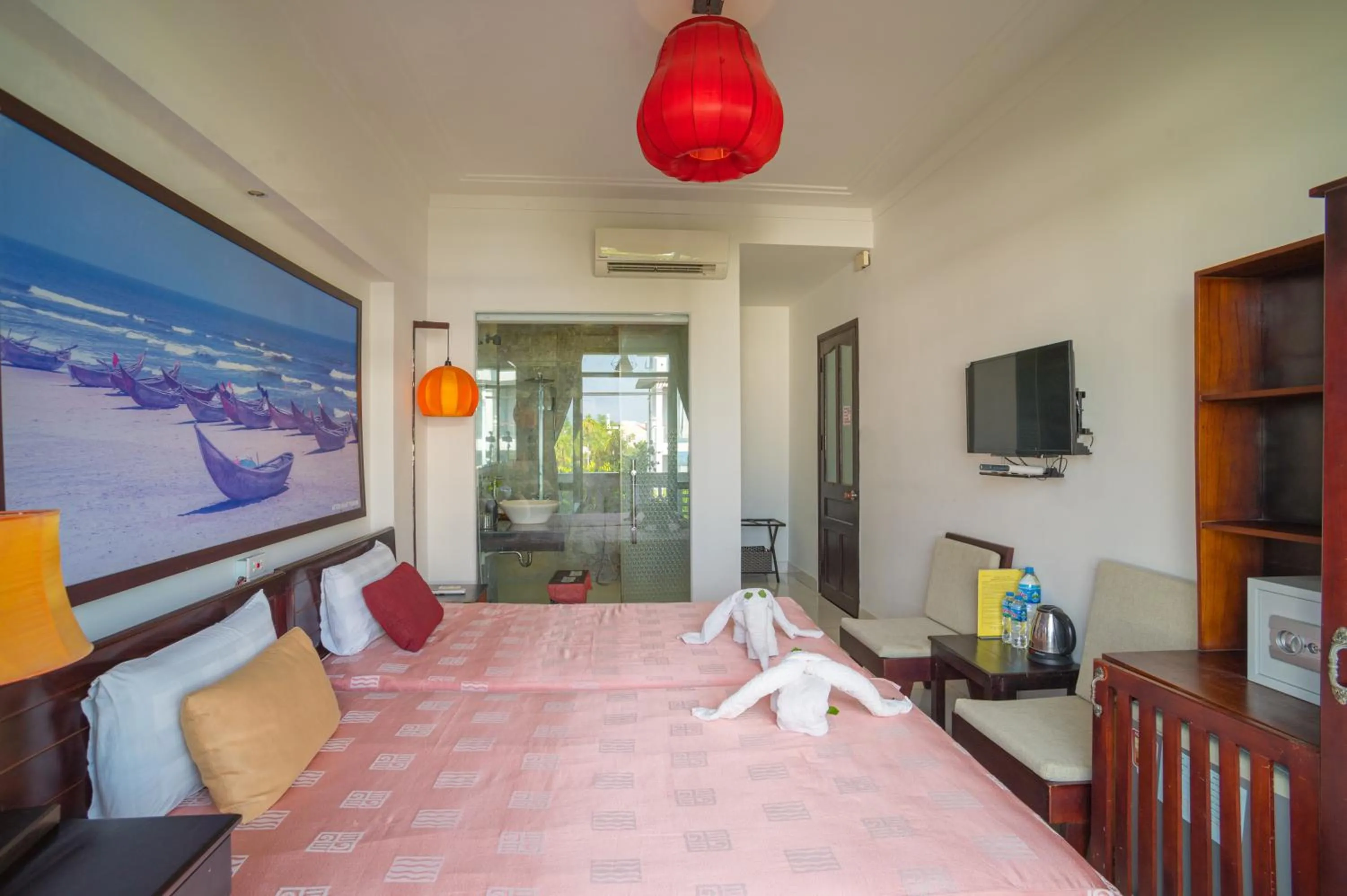 Photo of the whole room, Bed in The House 36