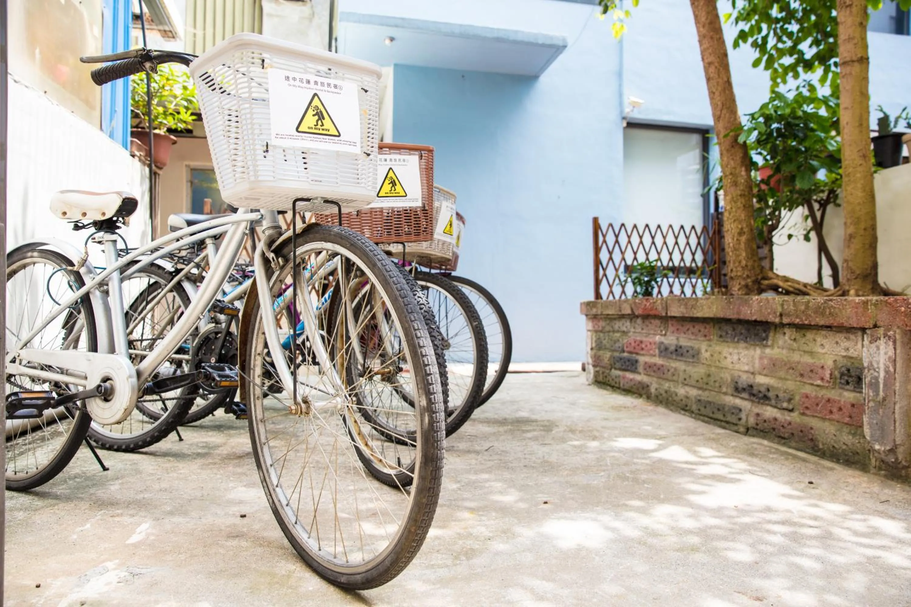 Garden, Biking in On My Way Hualien Hostel