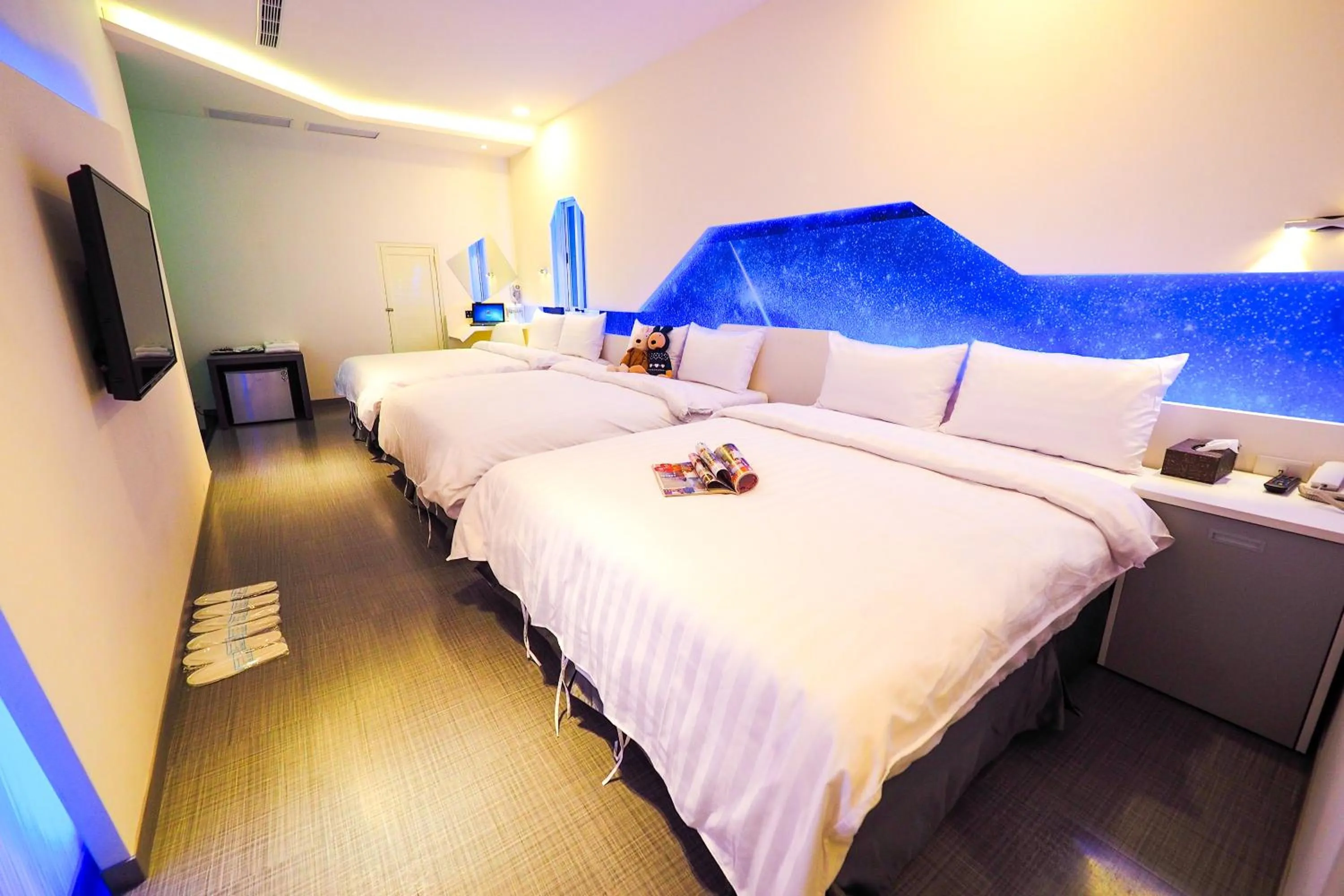 Photo of the whole room, Bed in Galaxia Business Hotel