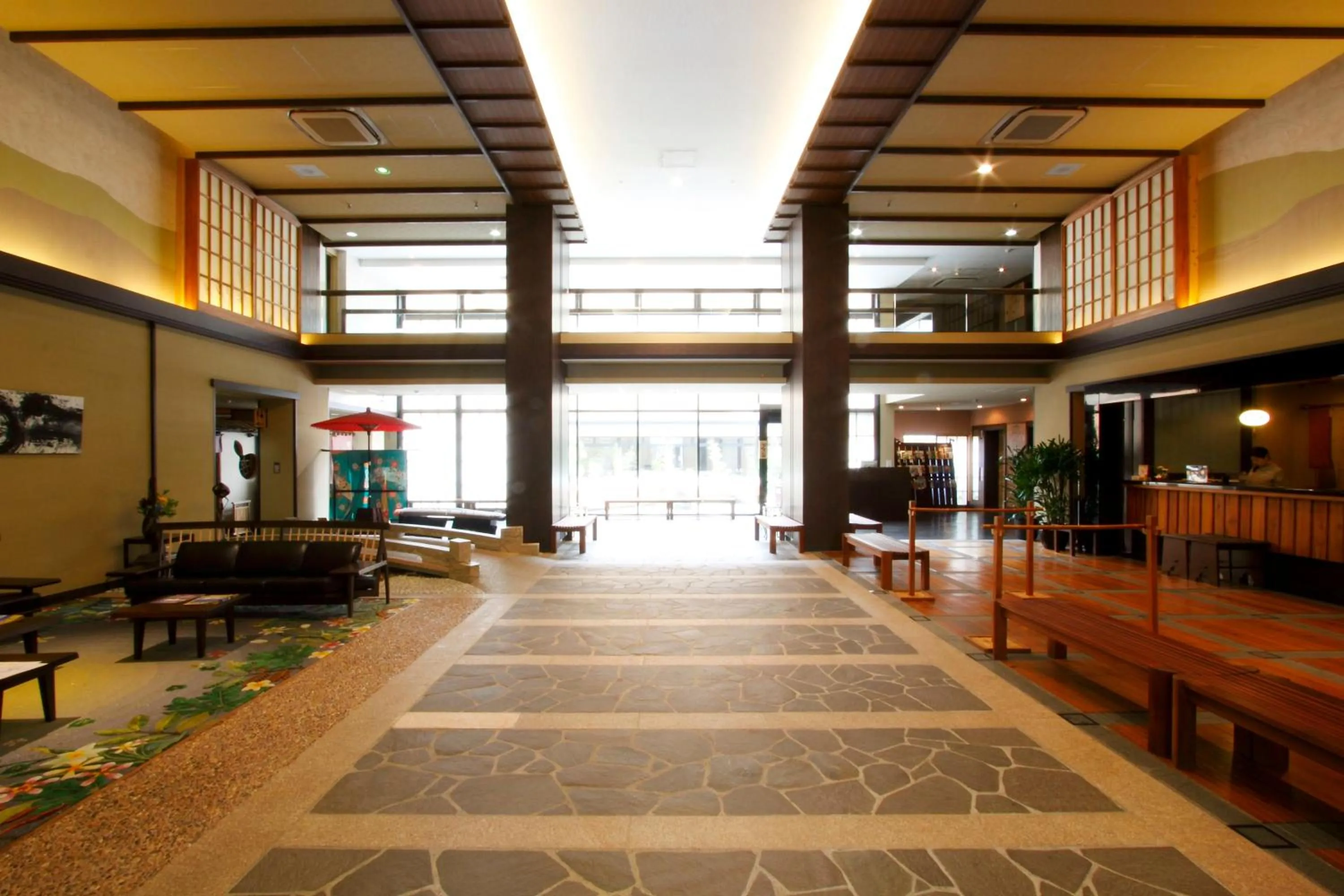 Lobby or reception in Setsugetsuka