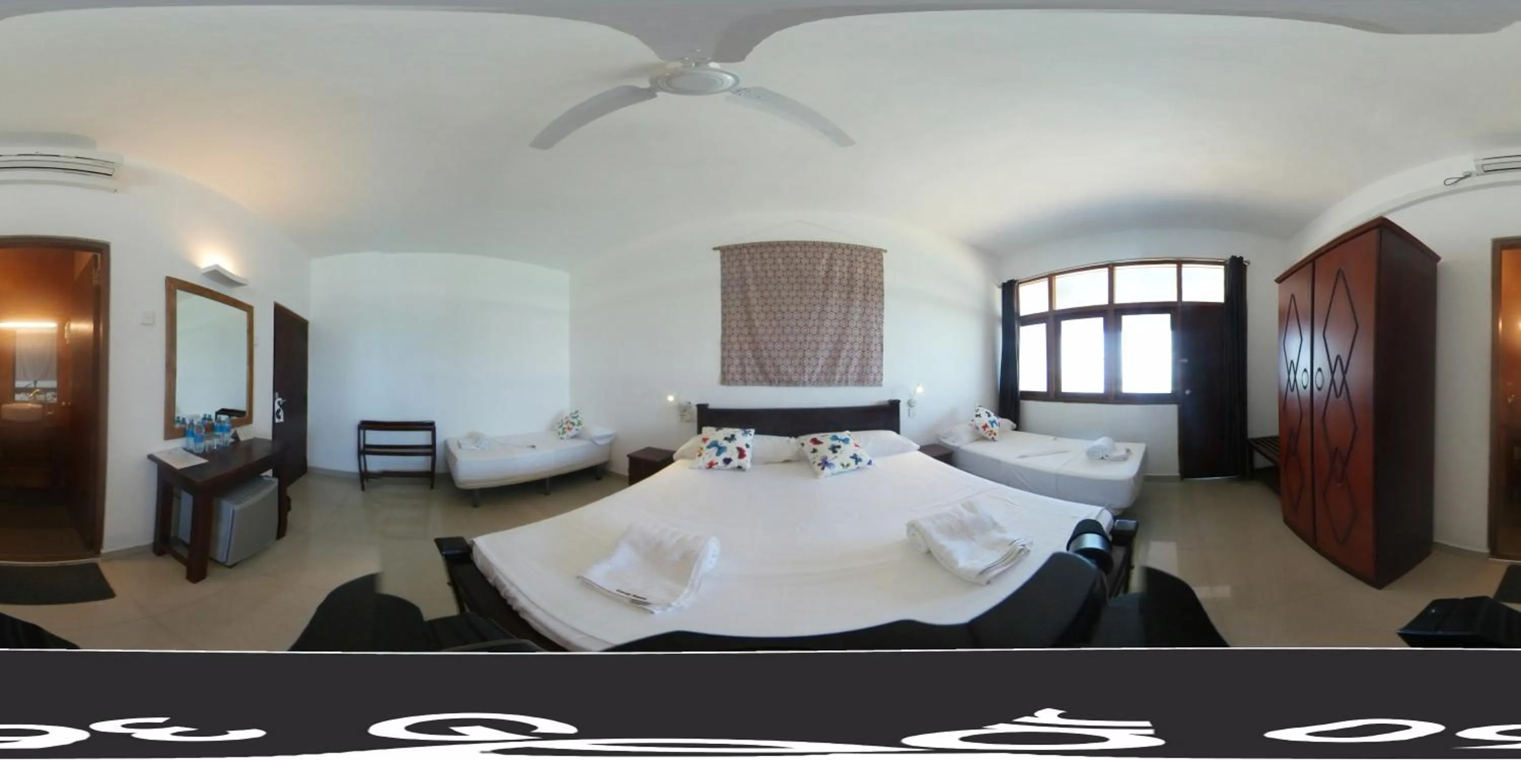 Family Room with Sea View in Coral Seas Beach Hikkaduwa