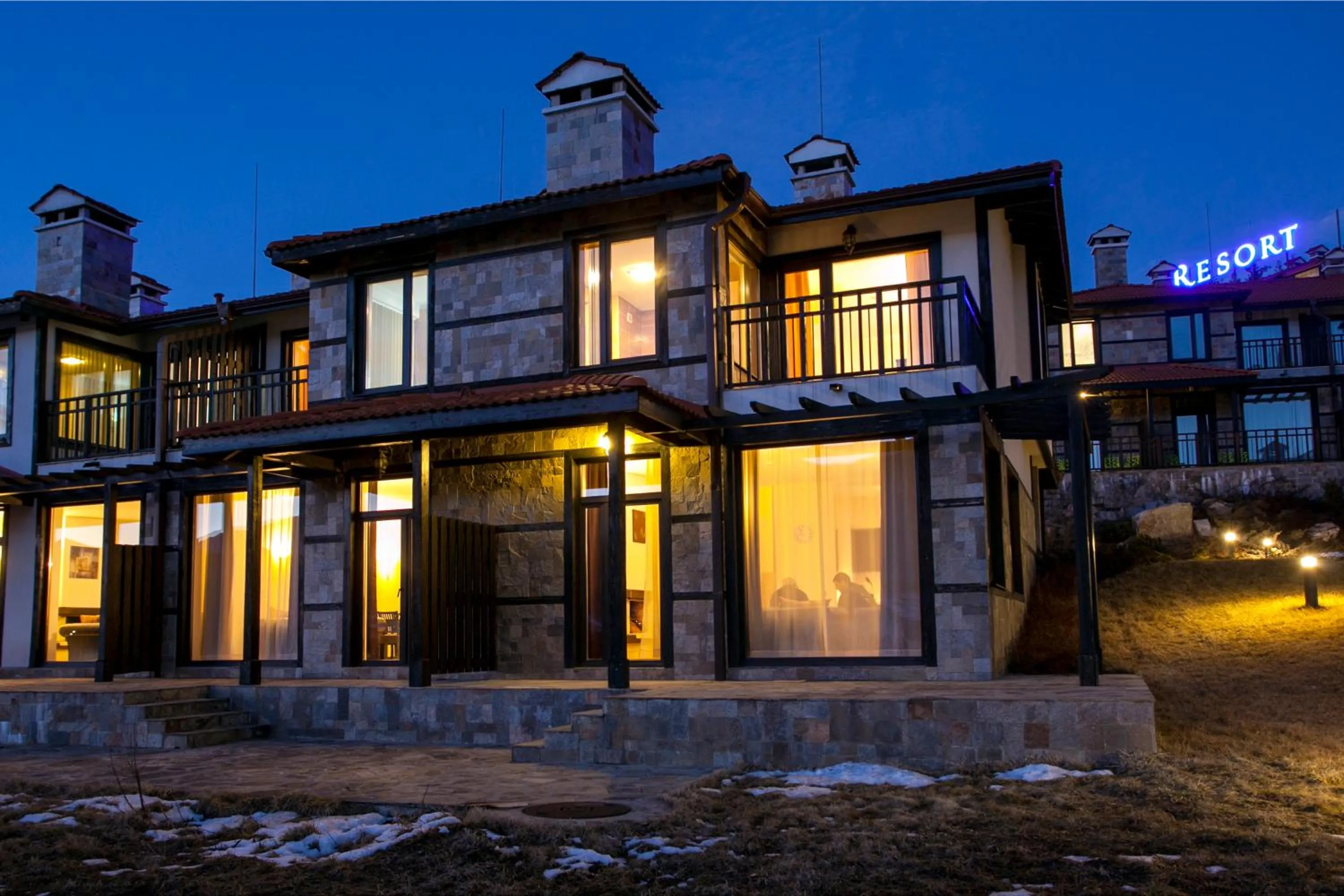 Facade/entrance in Holiday Village COOP Dobrinishte