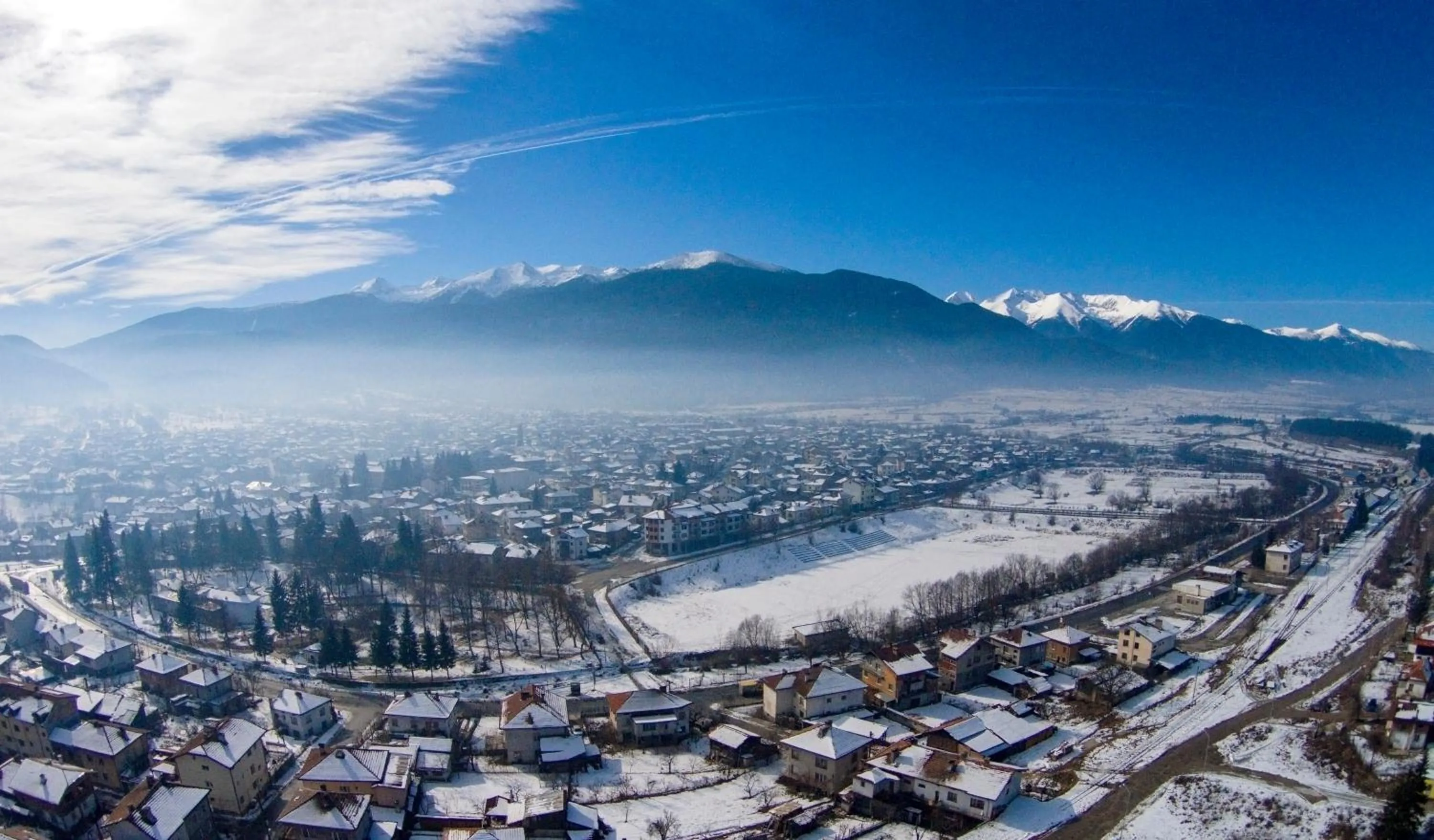 Bird's eye view in Holiday Village COOP Dobrinishte