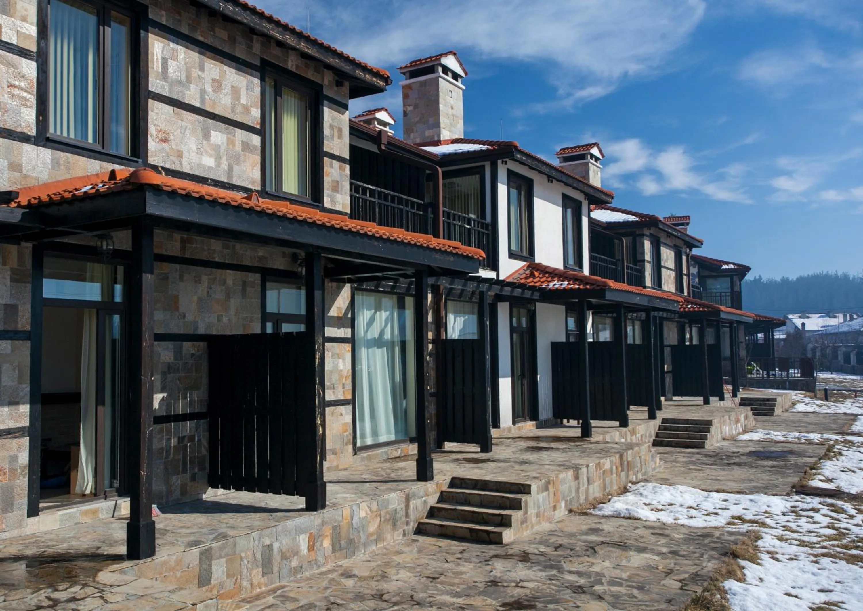 Facade/entrance in Holiday Village COOP Dobrinishte