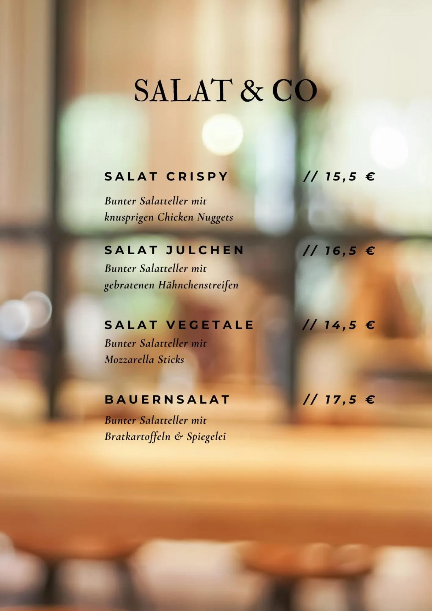 Restaurant/places to eat in Hochwald Lodge