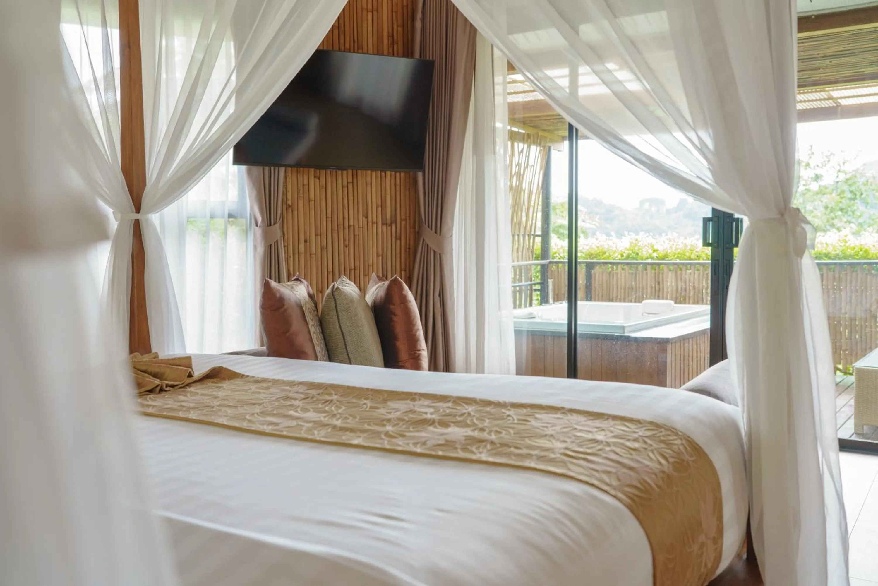 Property building, Bed in Aonang Fiore Resort