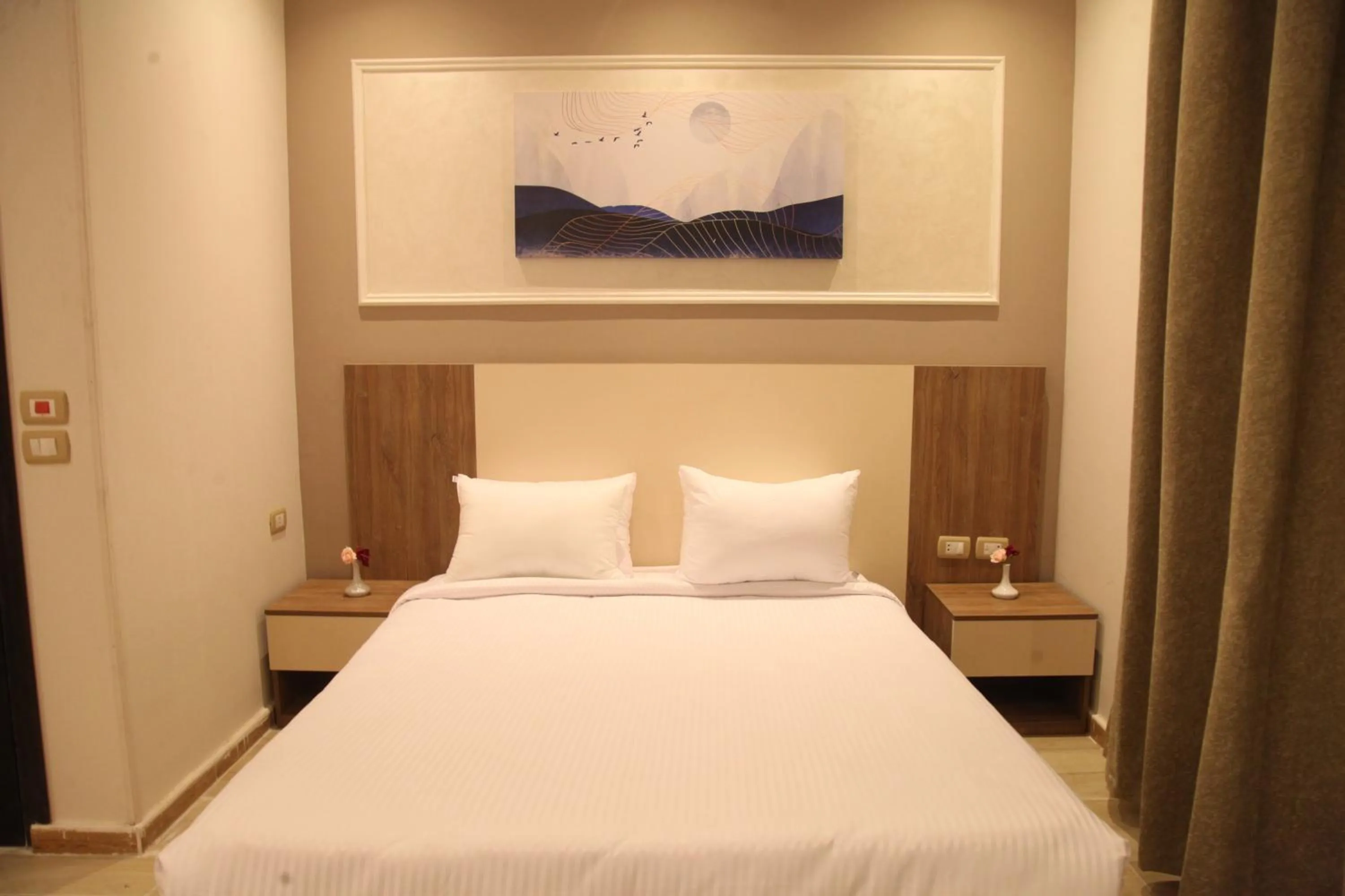 Bed in Jewel Assiut Hotel