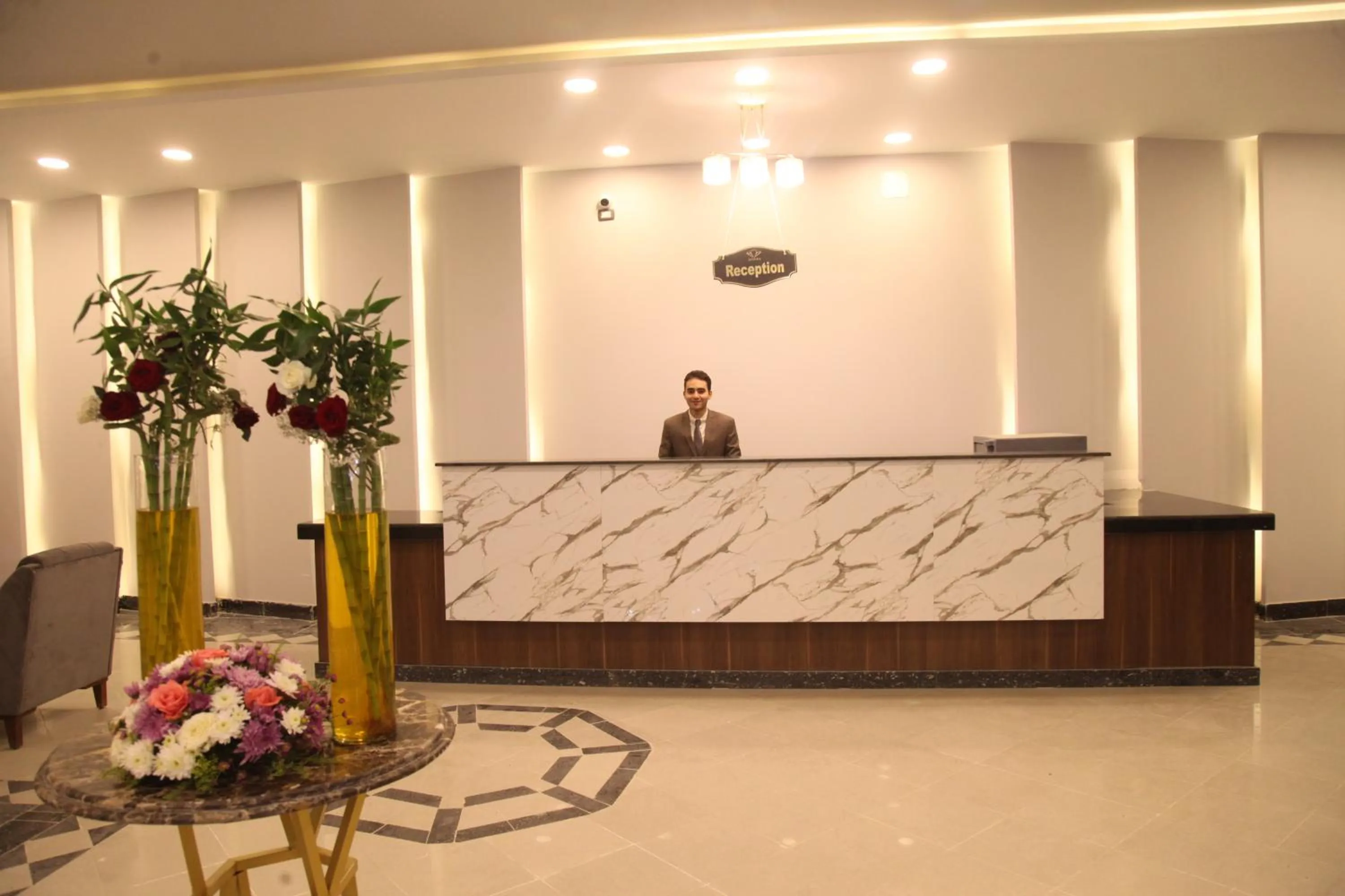 Lobby or reception in Jewel Assiut Hotel