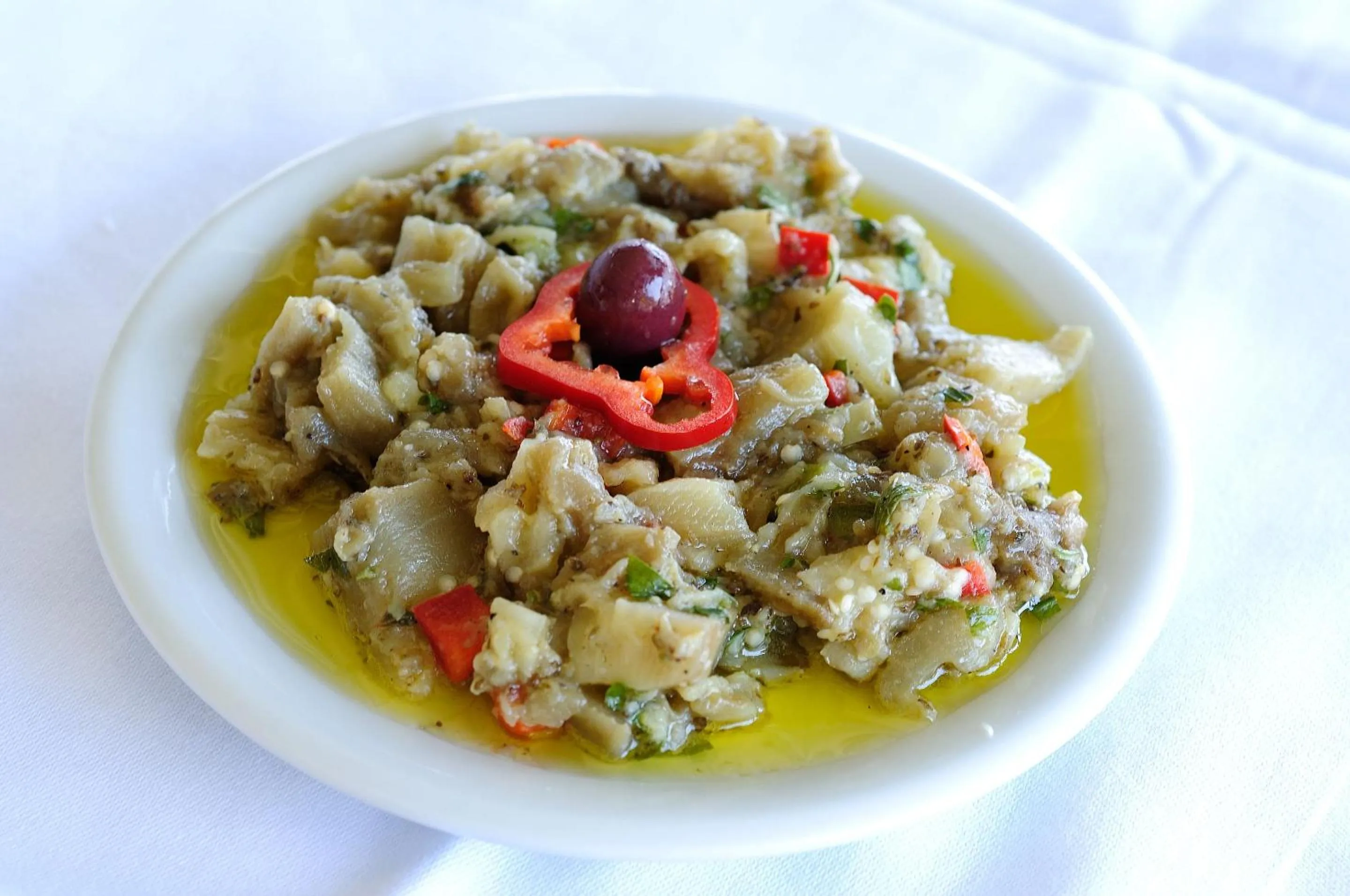 Food close-up in Pharos Rooms