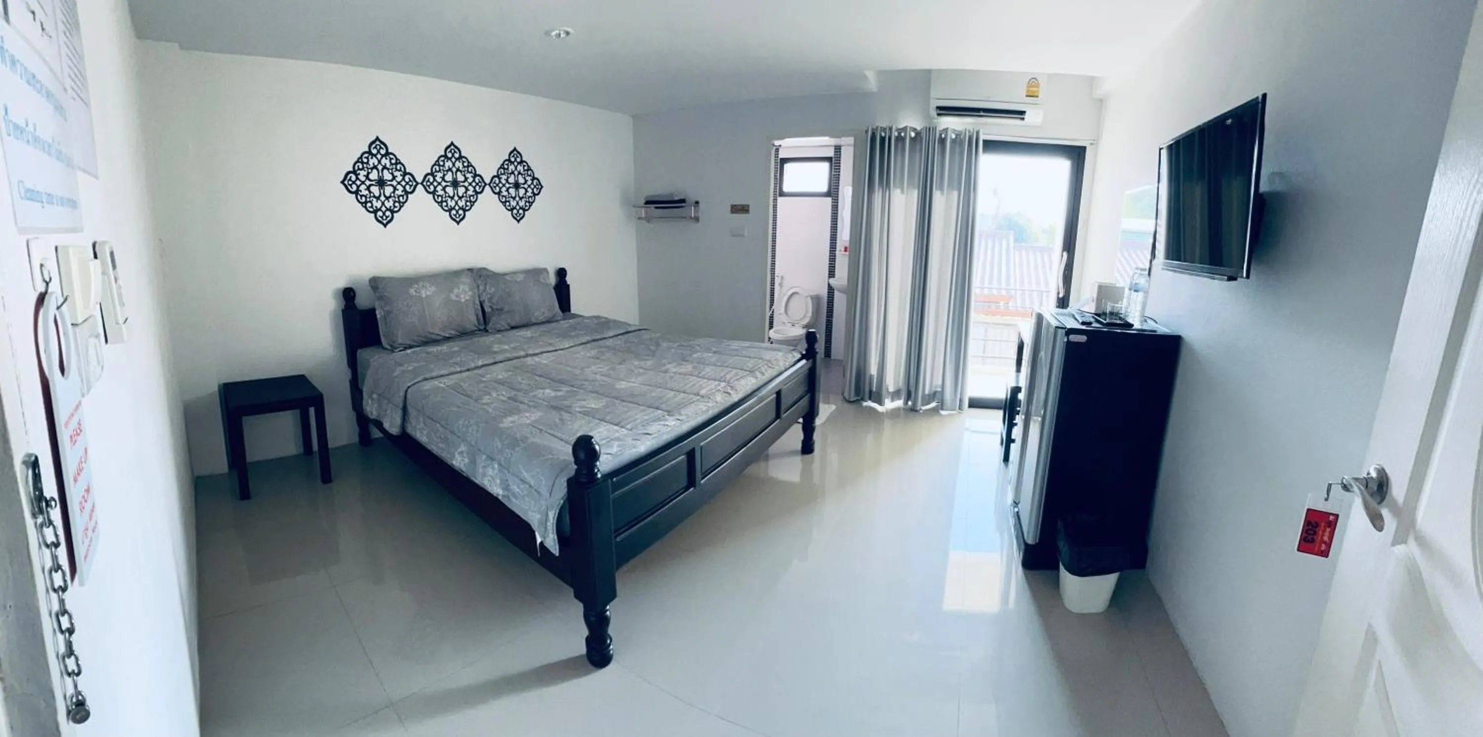 Bed in Ma Room Place Sukhothai Resort