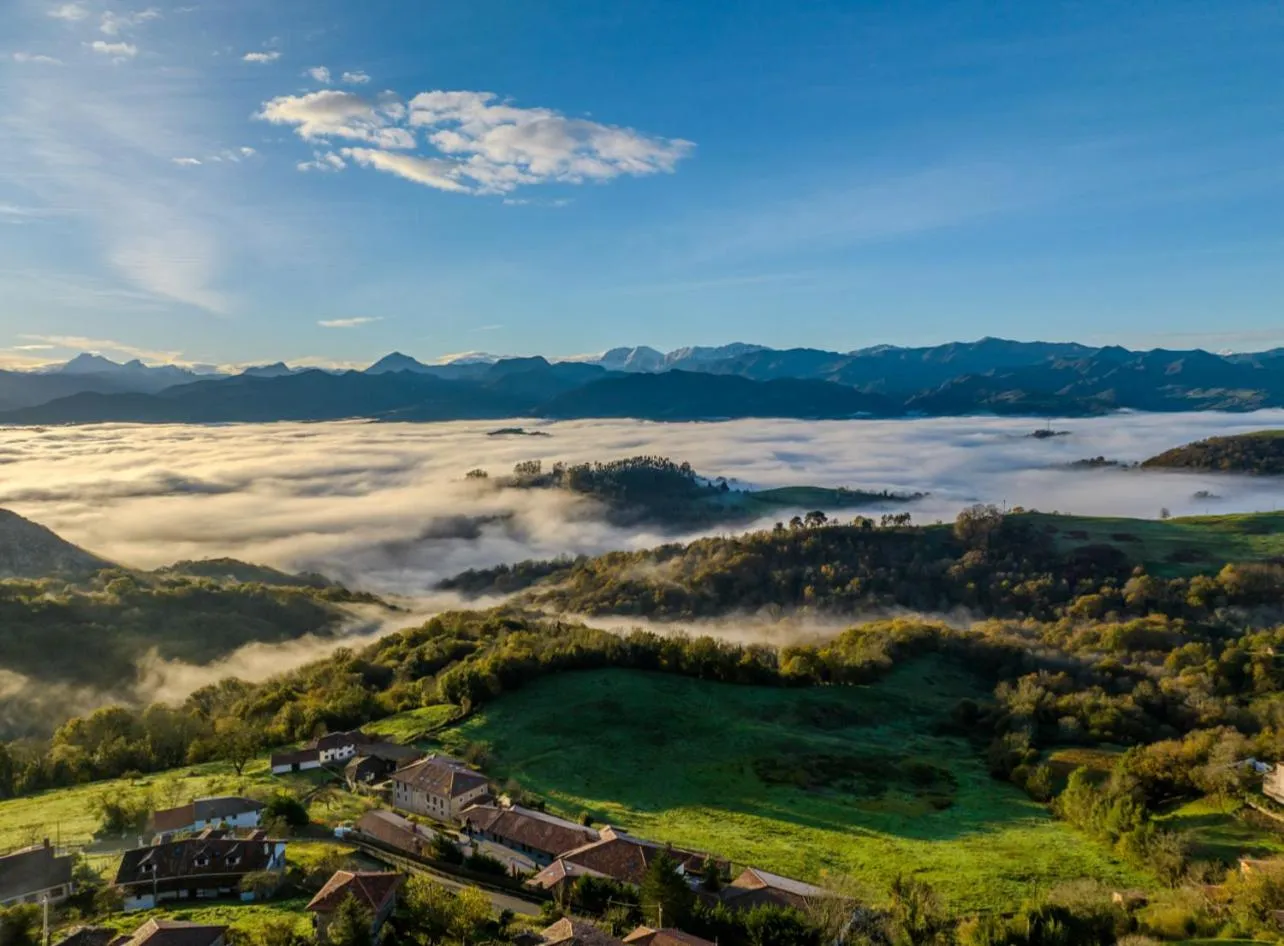 Bird's eye view in Puebloastur Eco Resort Hotel & Spa Gran Lujo