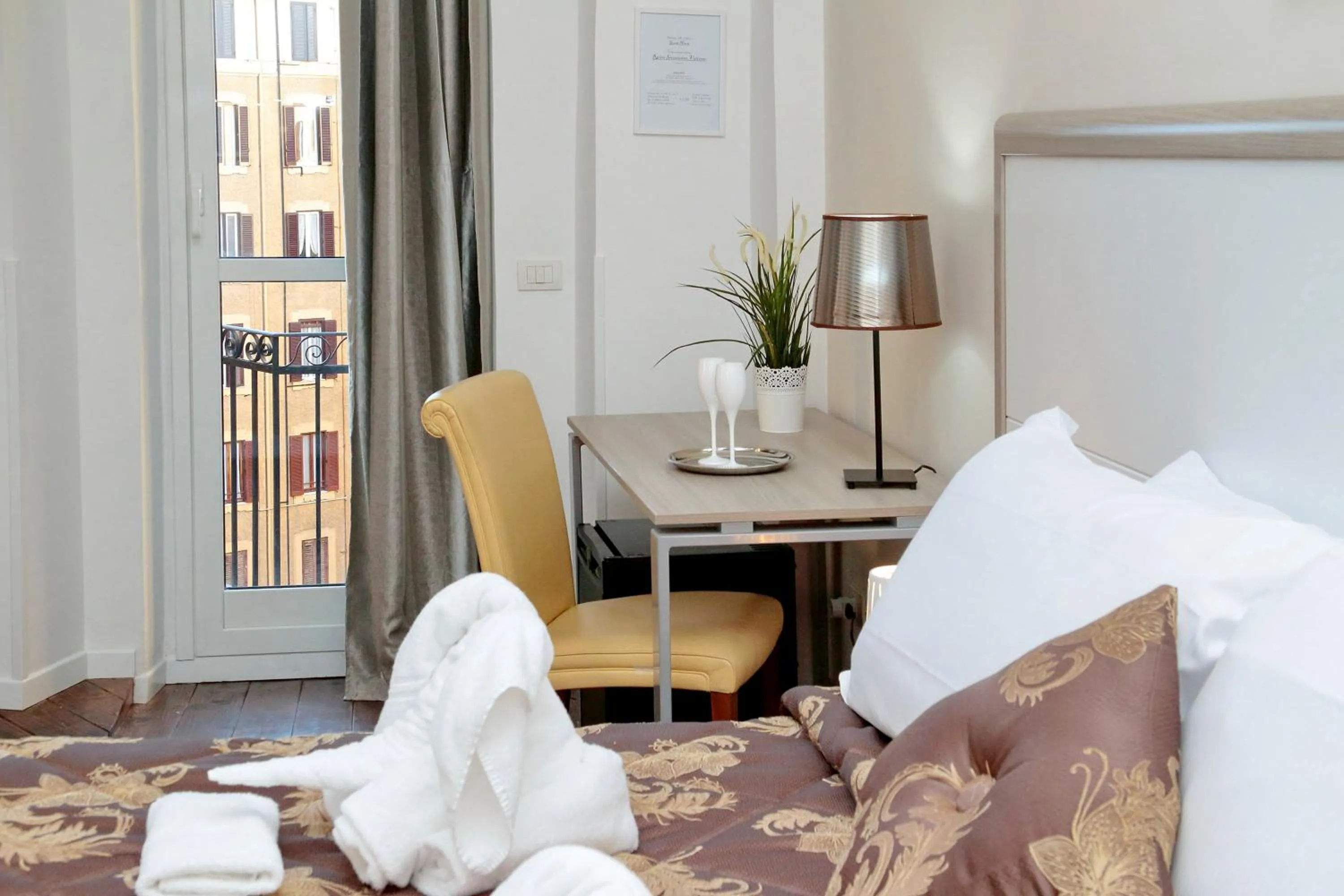 Seating area, Bed in Relais Incantesimo Vaticano