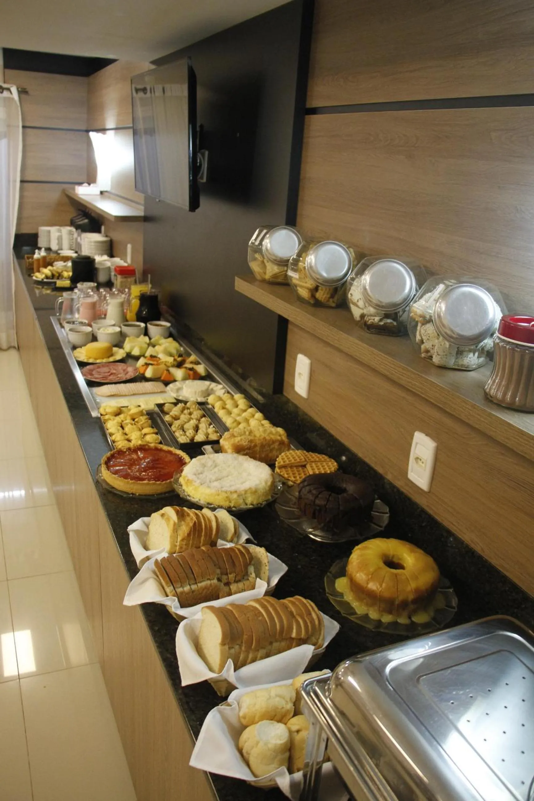 Continental breakfast in Klein Ville Dois Irmãos