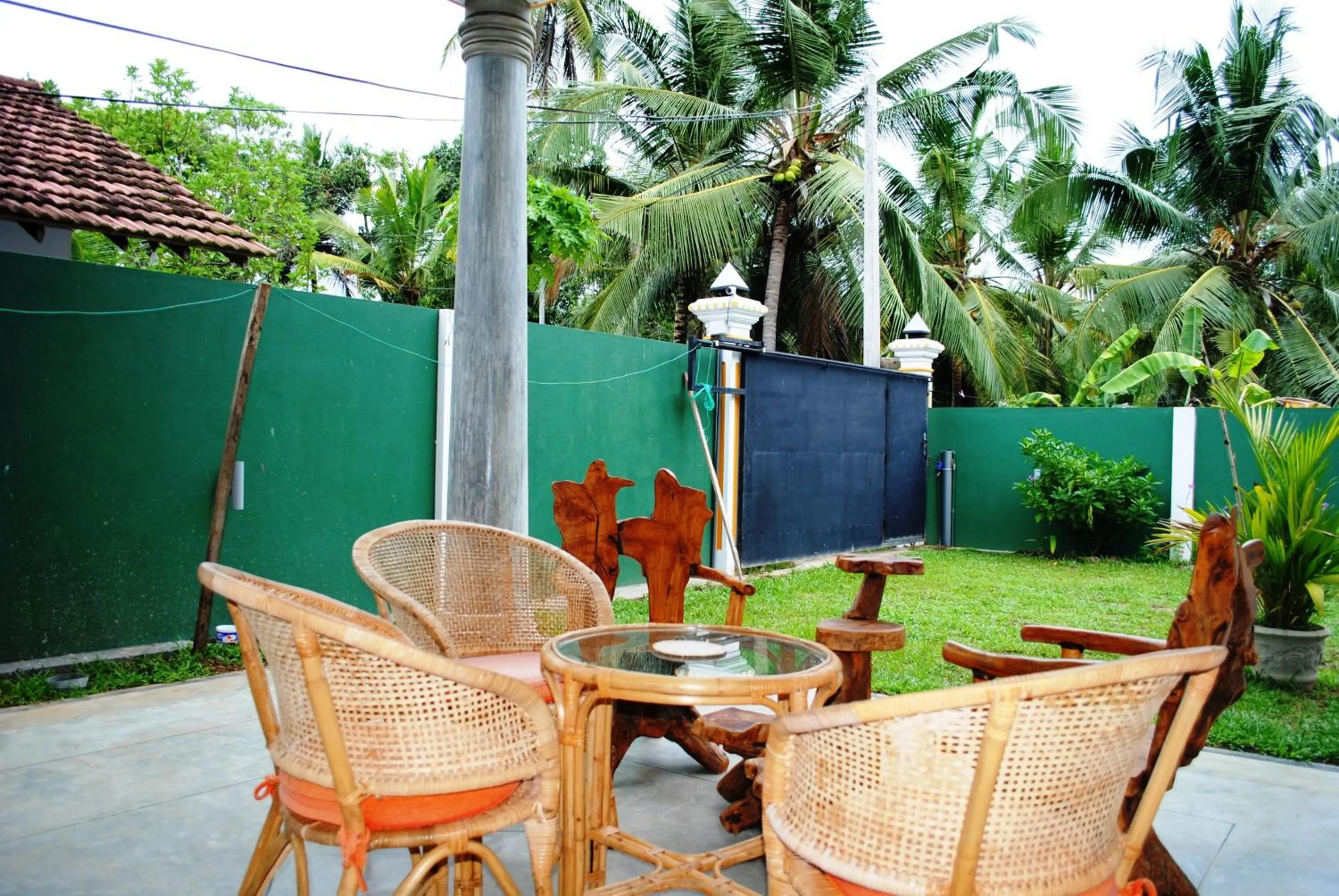 Patio in Mary's Palm Garden