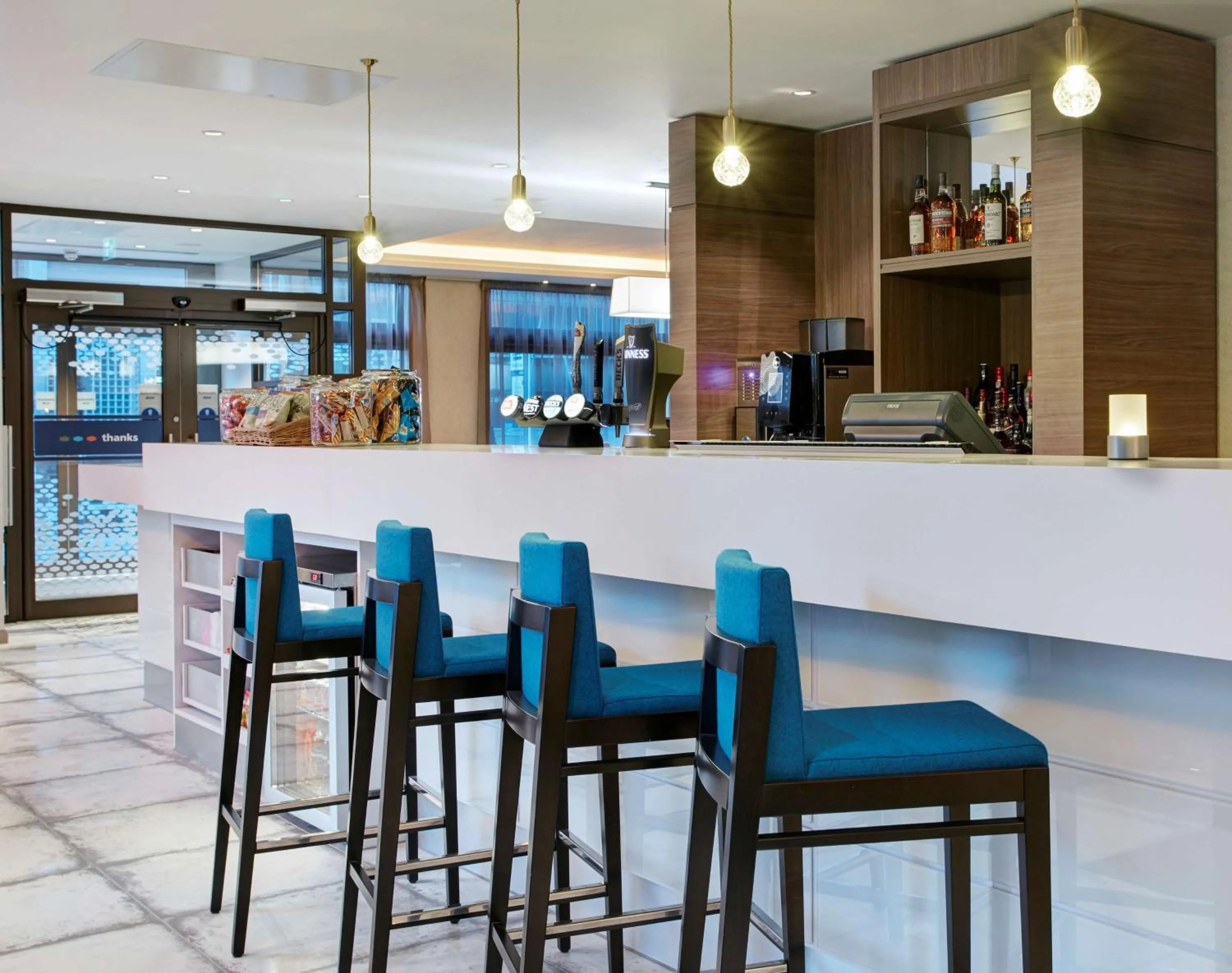 Lounge or bar in Hampton by Hilton Glasgow Central