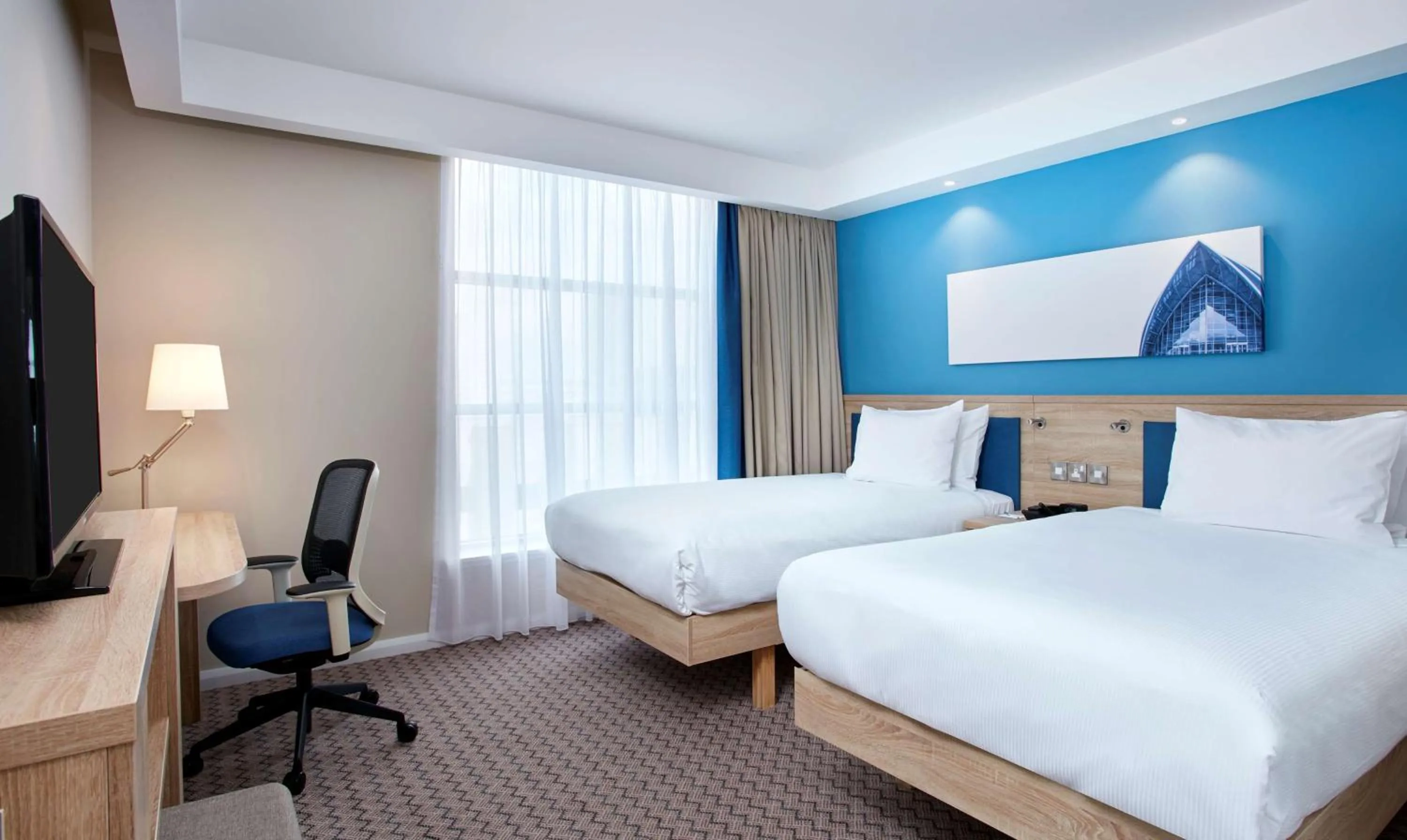 Bed in Hampton by Hilton Glasgow Central