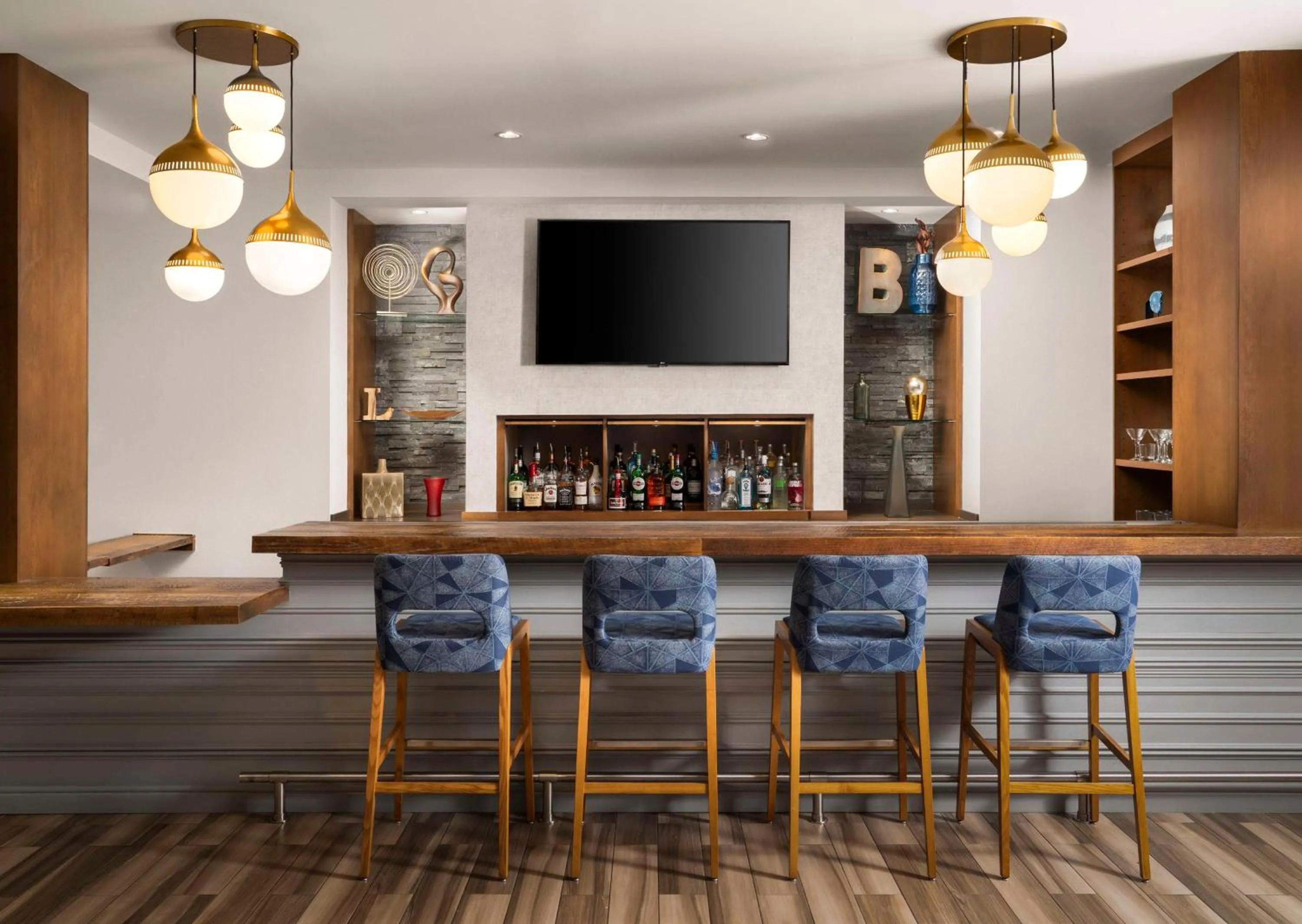 Lobby or reception in Homewood Suites by Hilton Boston Brookline-Longwood Medical