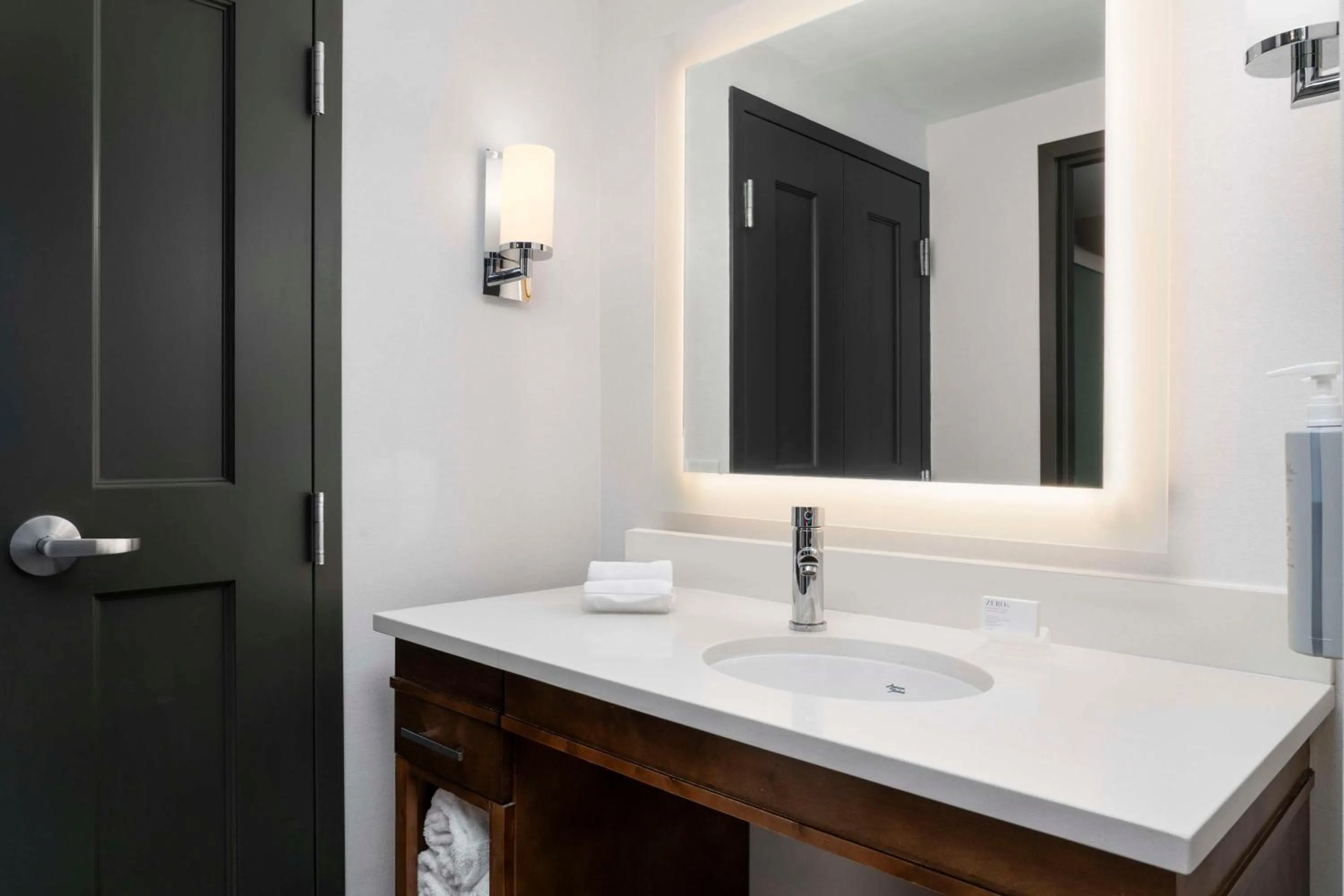 Bathroom in Homewood Suites by Hilton Boston Brookline-Longwood Medical