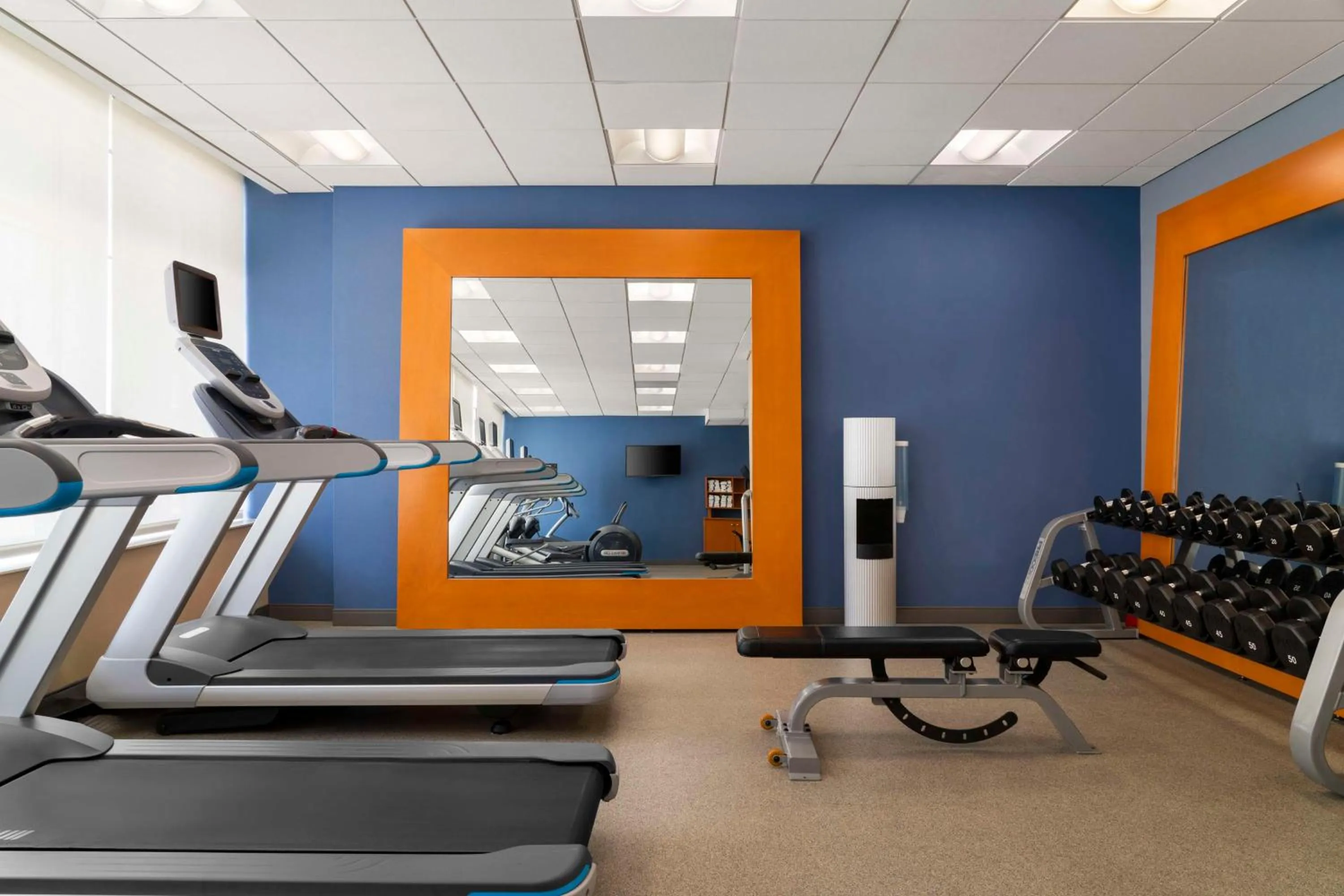 Fitness centre/facilities in Homewood Suites by Hilton Boston Brookline-Longwood Medical