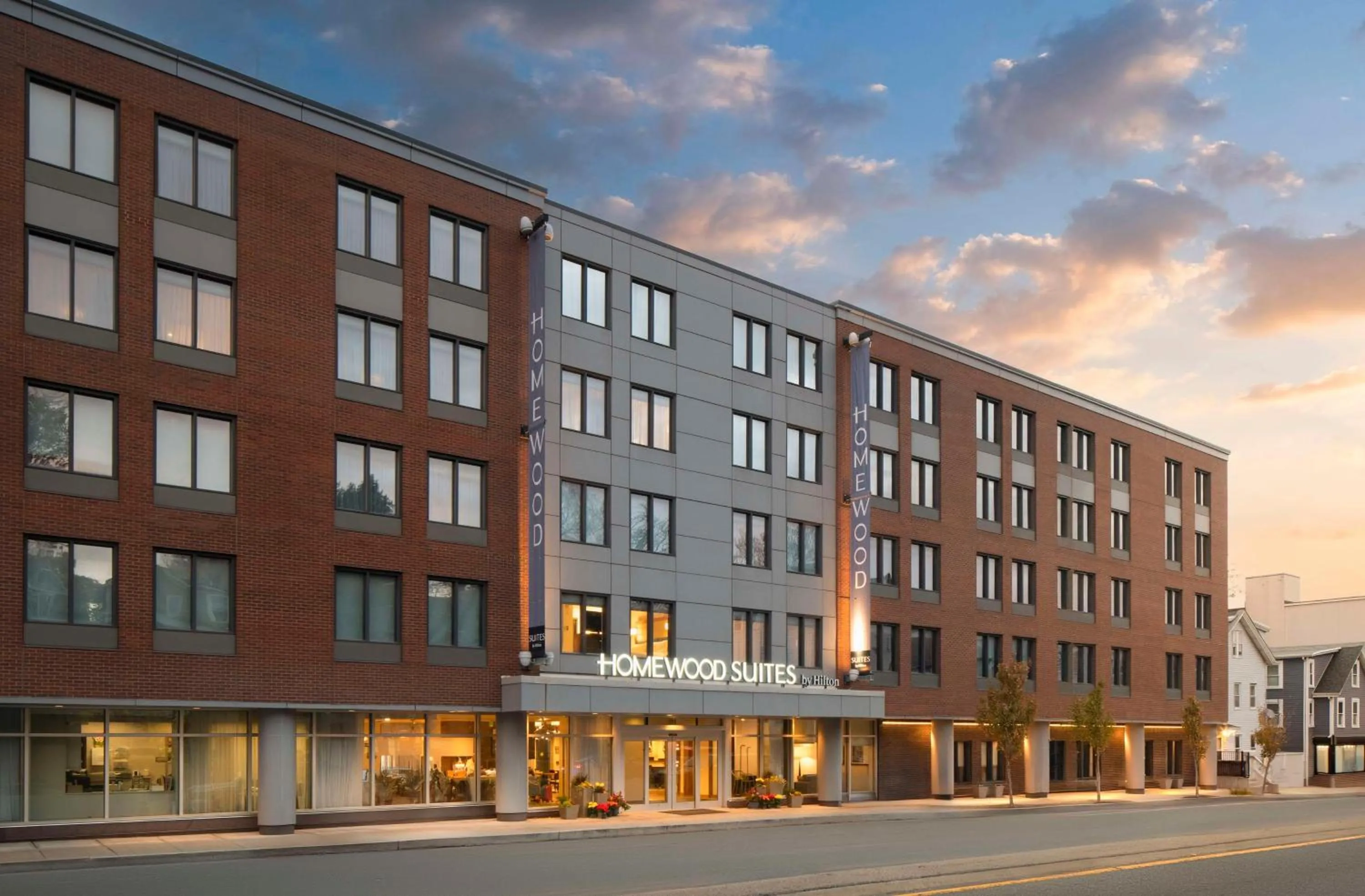 Property building in Homewood Suites by Hilton Boston Brookline-Longwood Medical