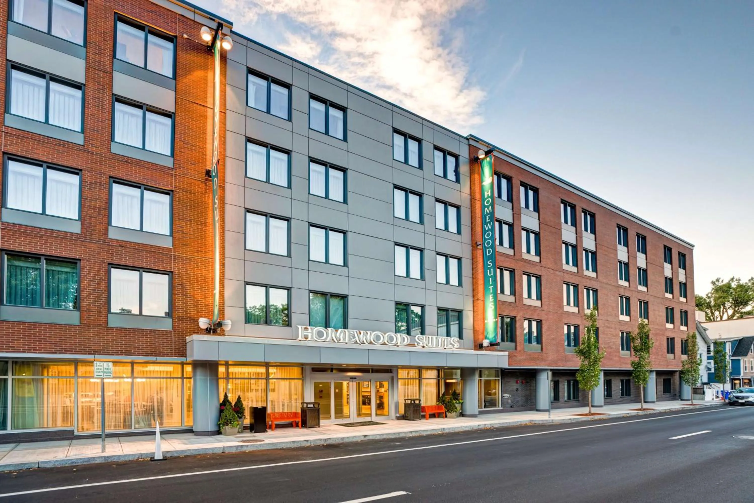 Property building in Homewood Suites by Hilton Boston Brookline-Longwood Medical