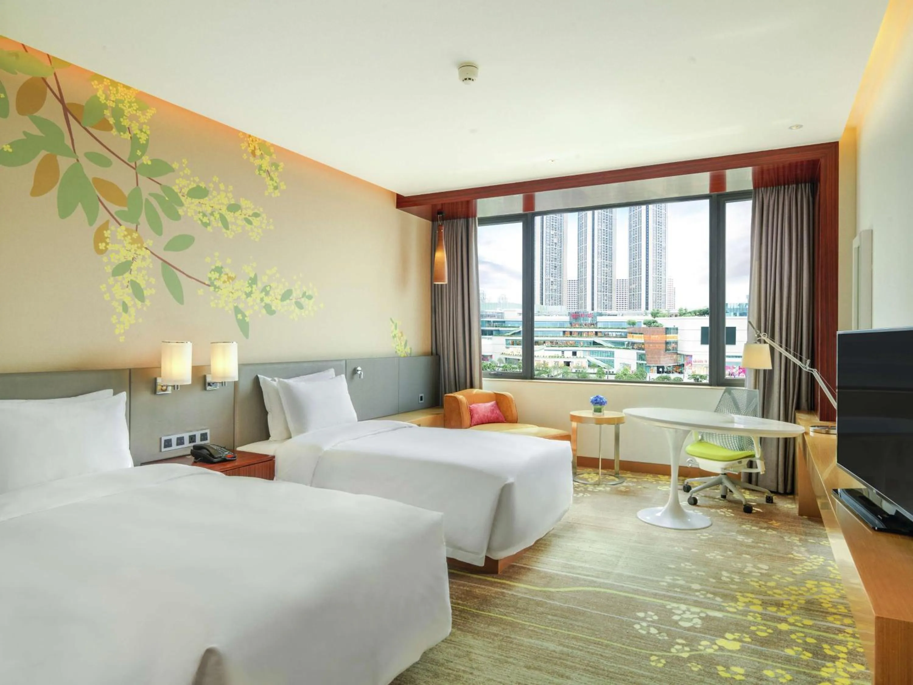 Bedroom, Bed in Hilton Garden Inn Foshan