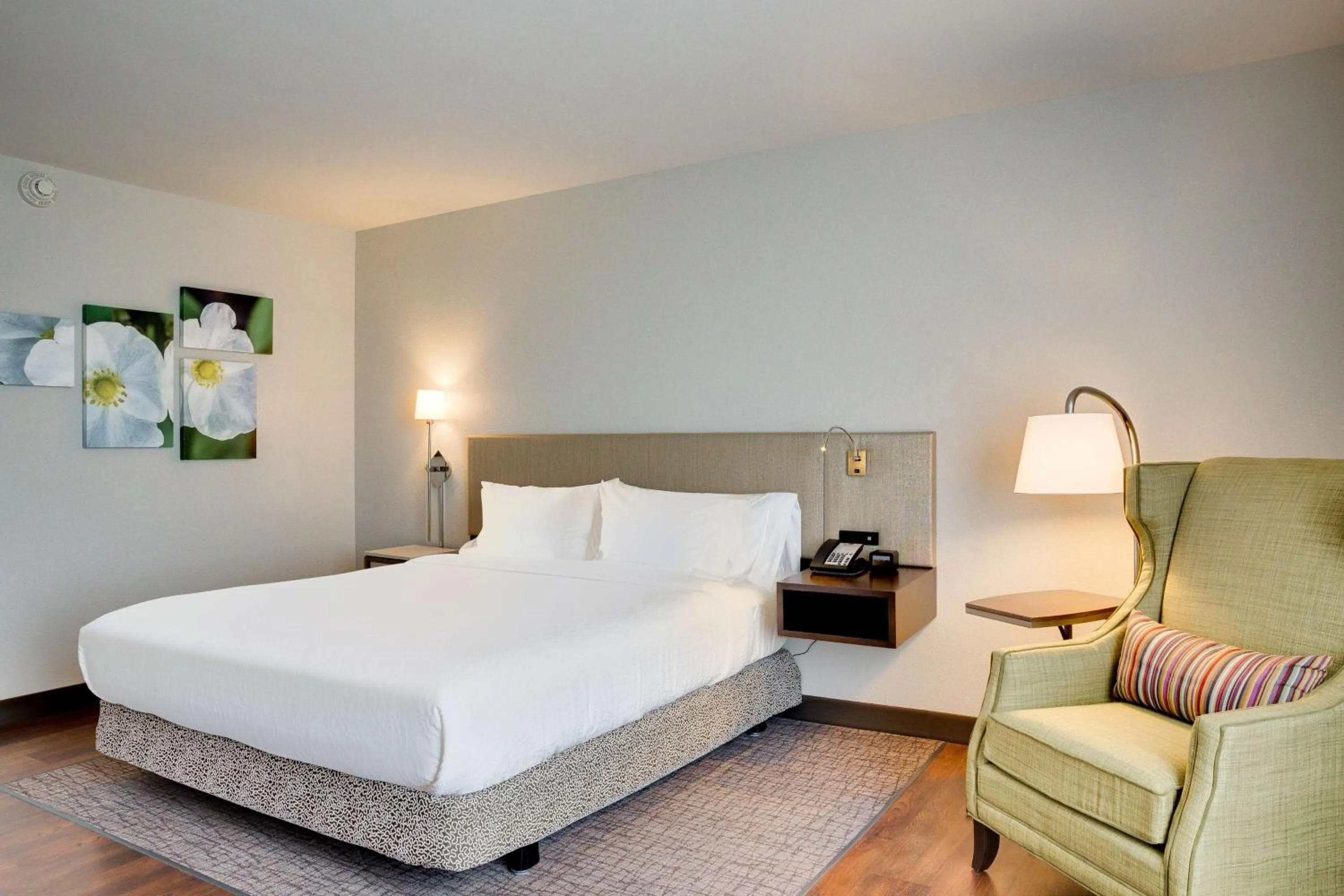 Living room, Bed in Hilton Garden Inn North Houston Spring