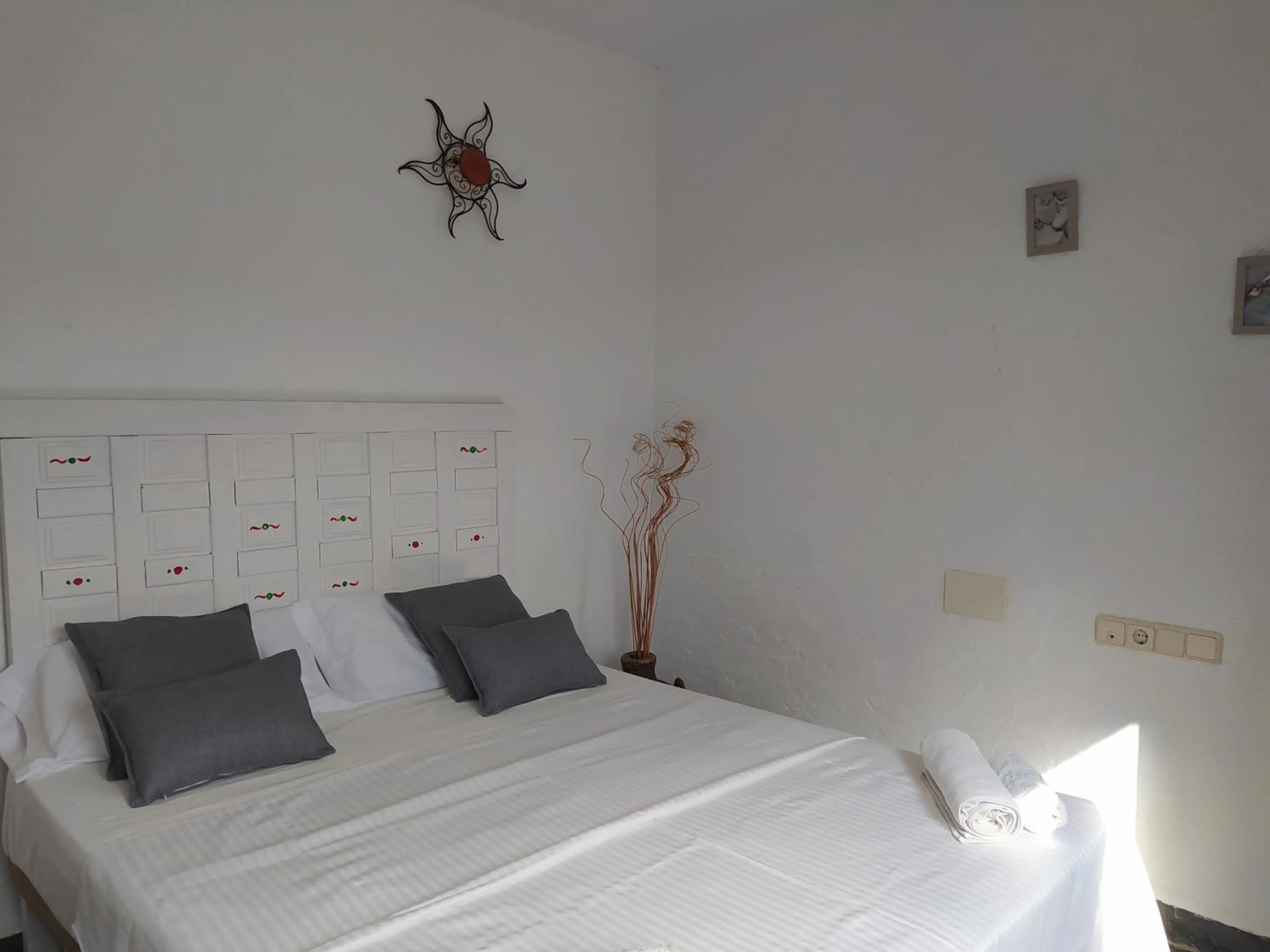 Bed in Hotel Rural La Marmita de Ahlam