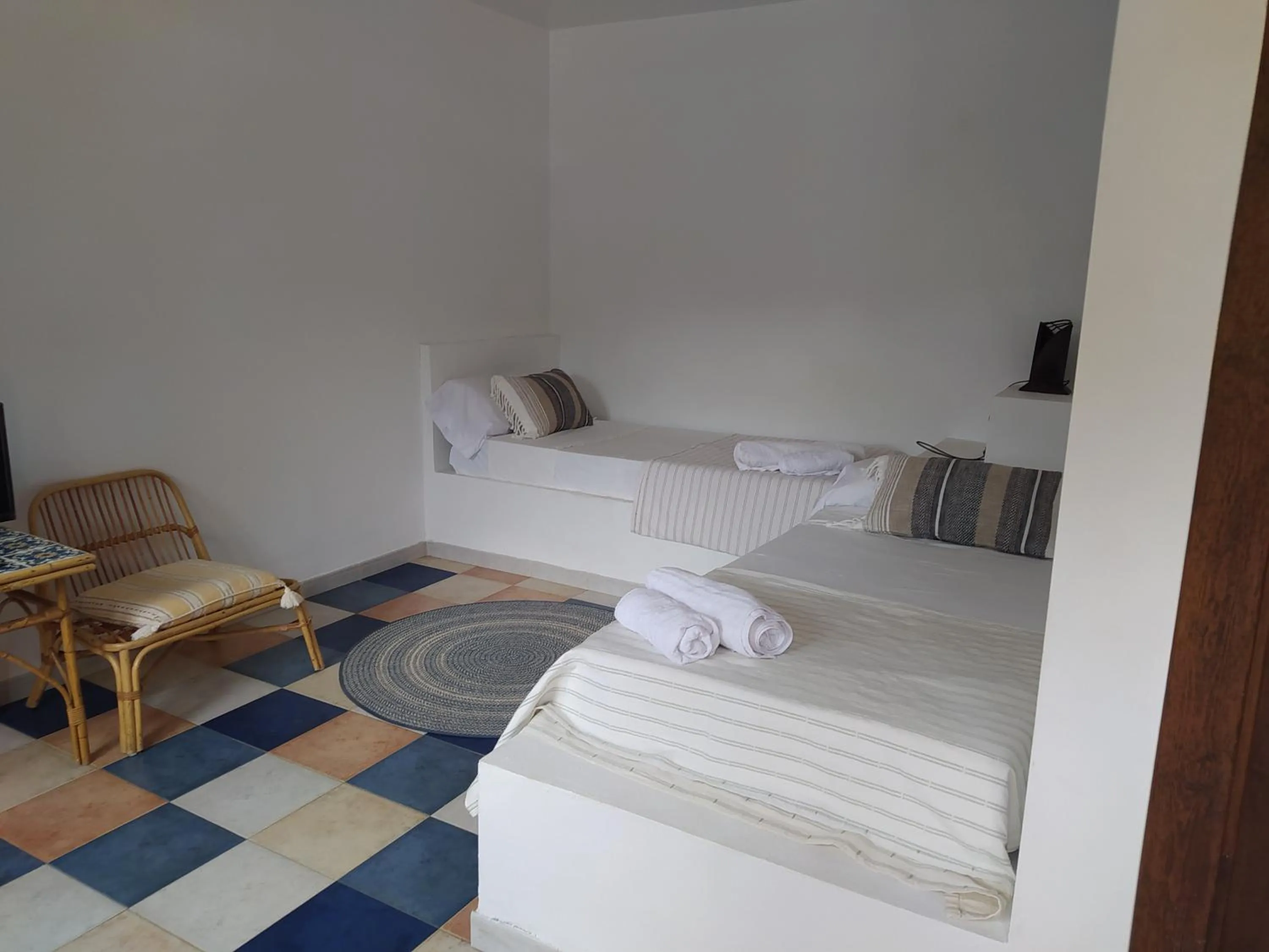 Bed in Hotel Rural La Marmita de Ahlam