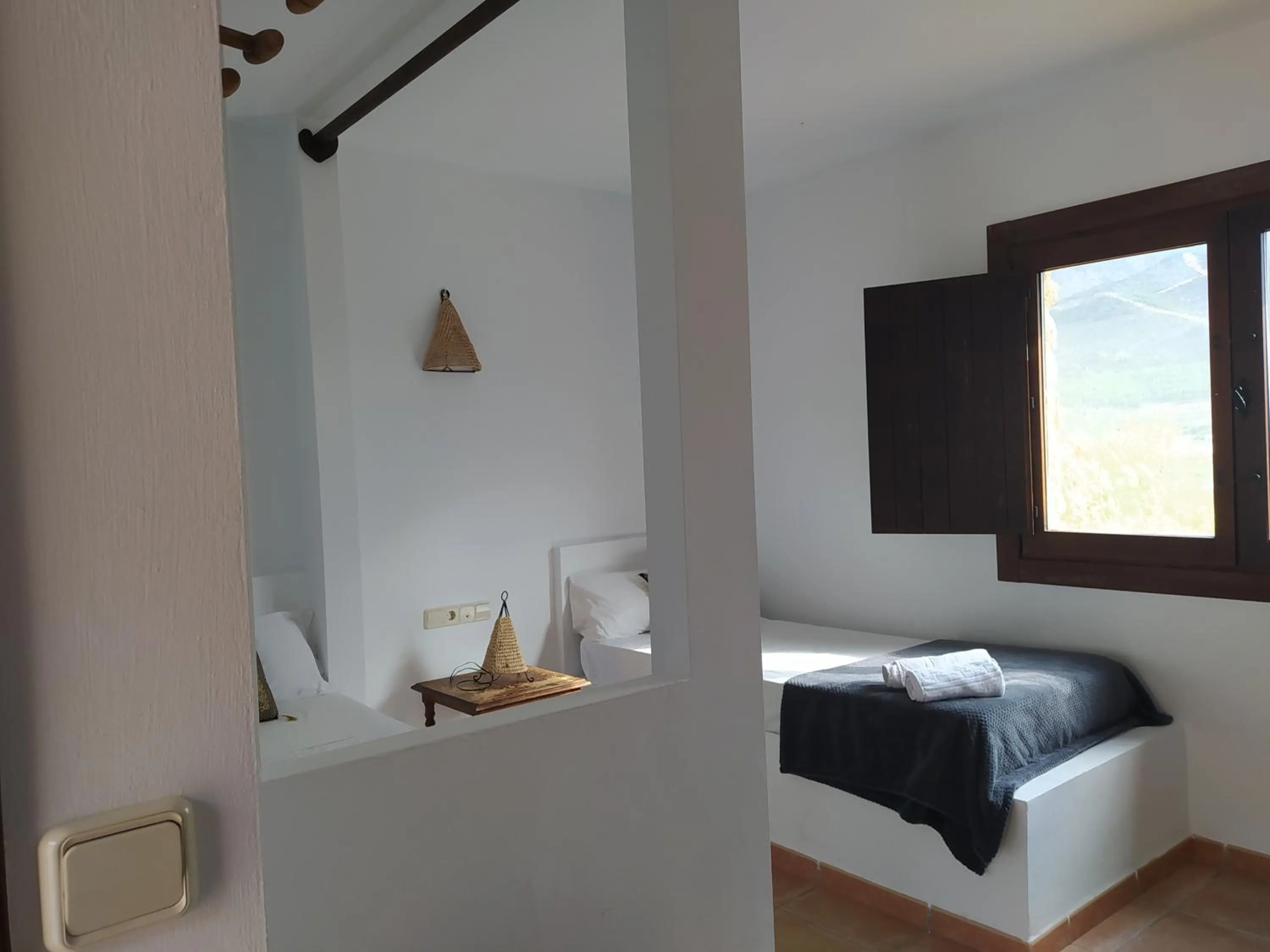 Bed in Hotel Rural La Marmita de Ahlam