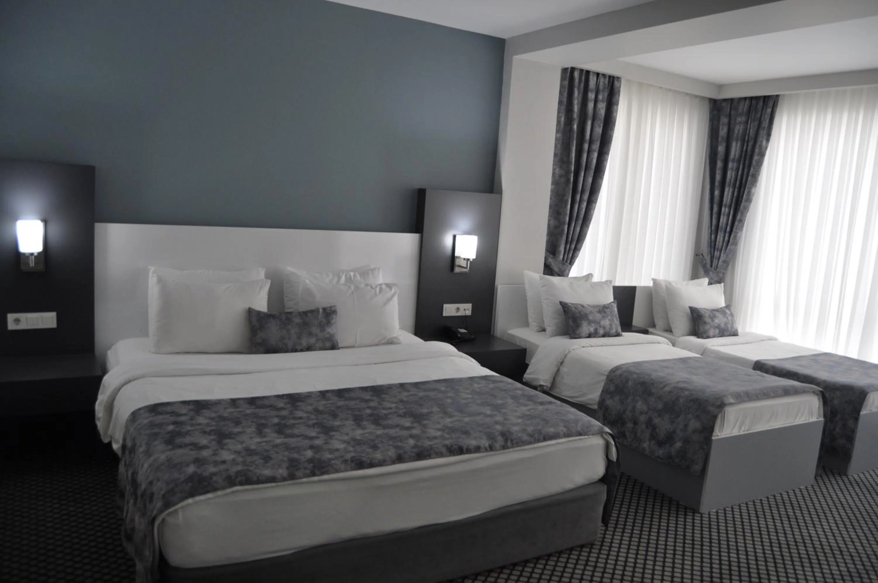 Bed in Cavit Duvan Prestige Hotel