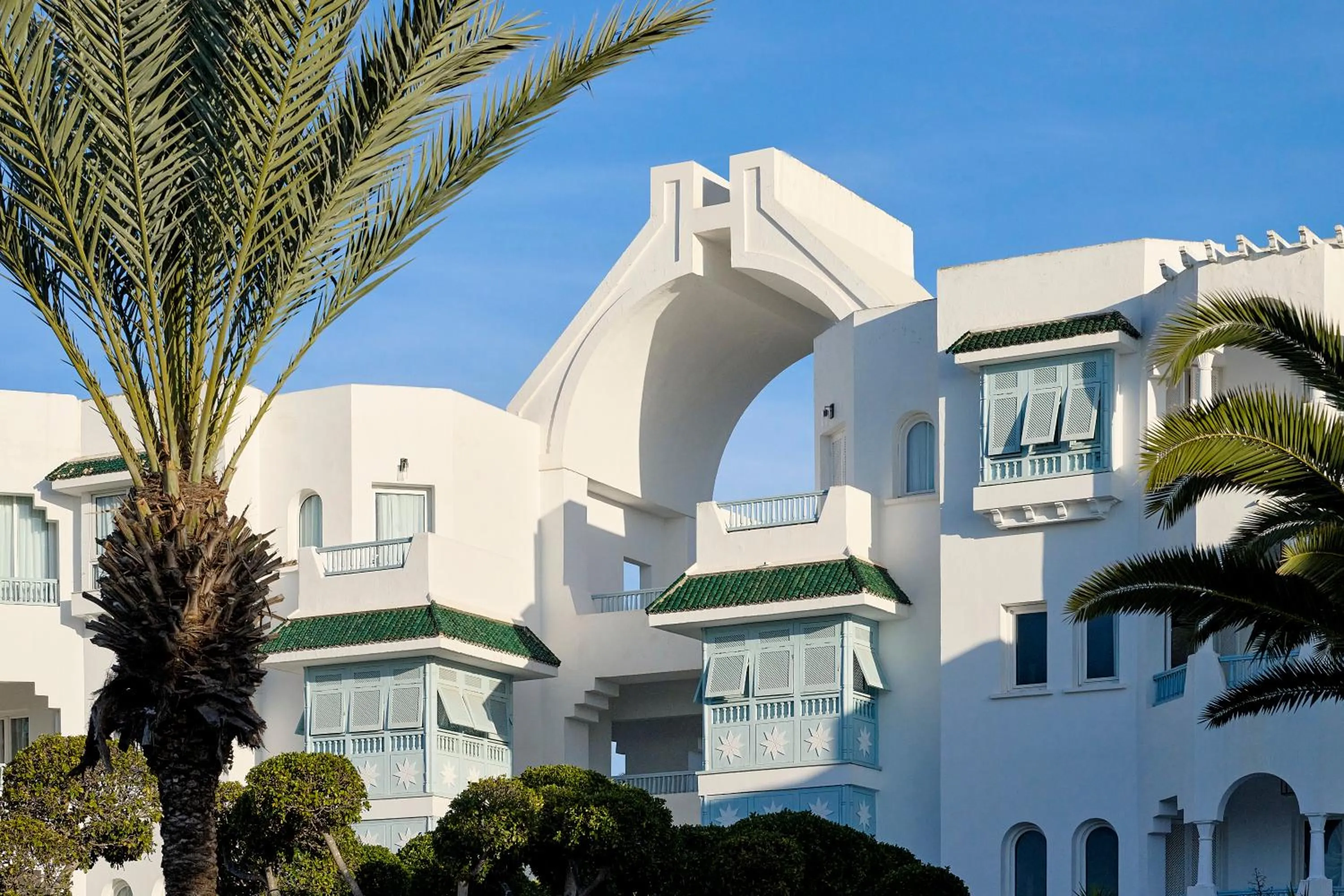 Facade/entrance in The Mirage Resort & SPA