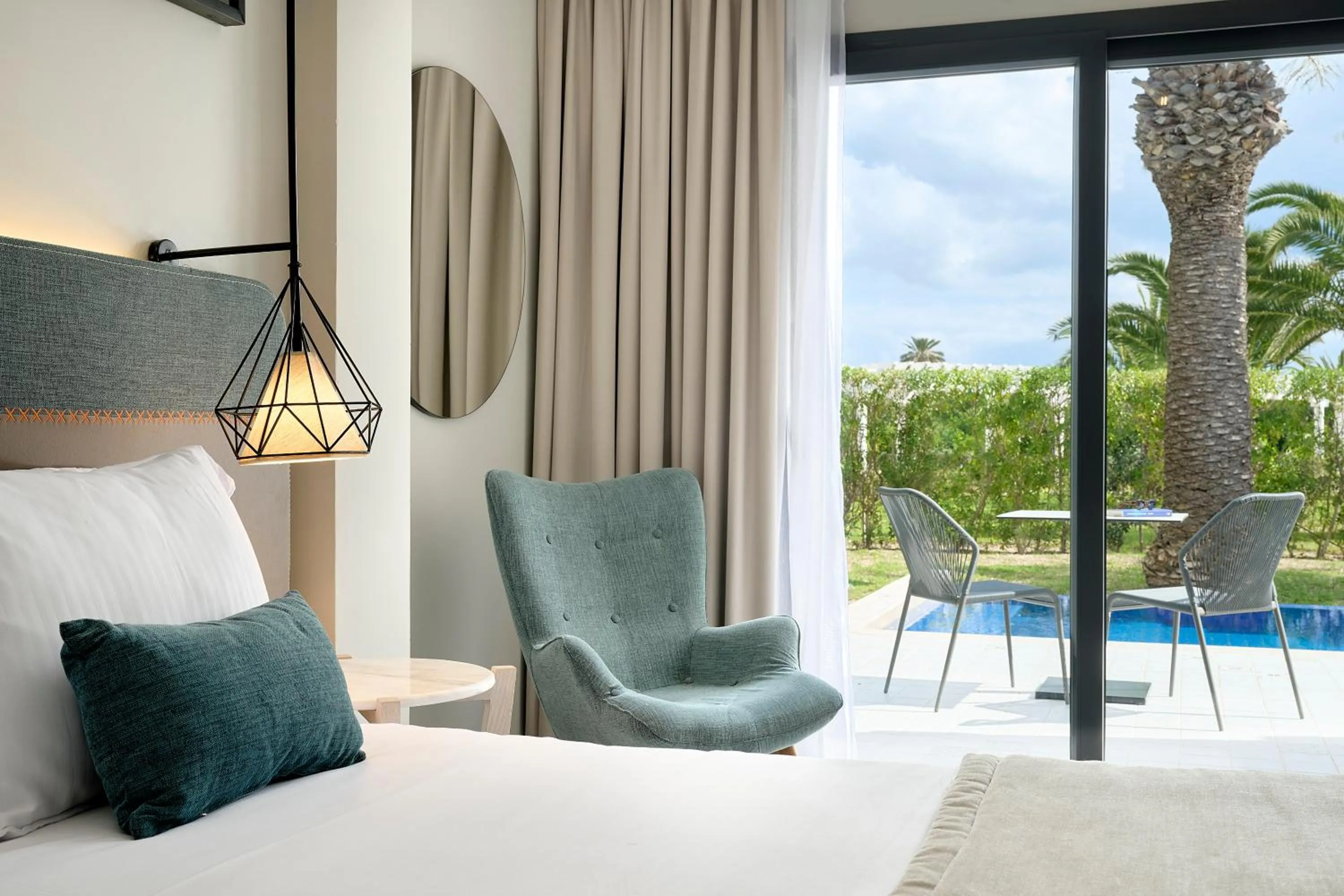 Bed in The Mirage Resort & SPA