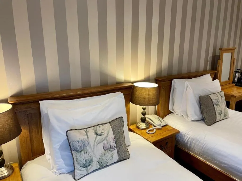 Bed in Glen Clova Hotel & Luxury Lodges