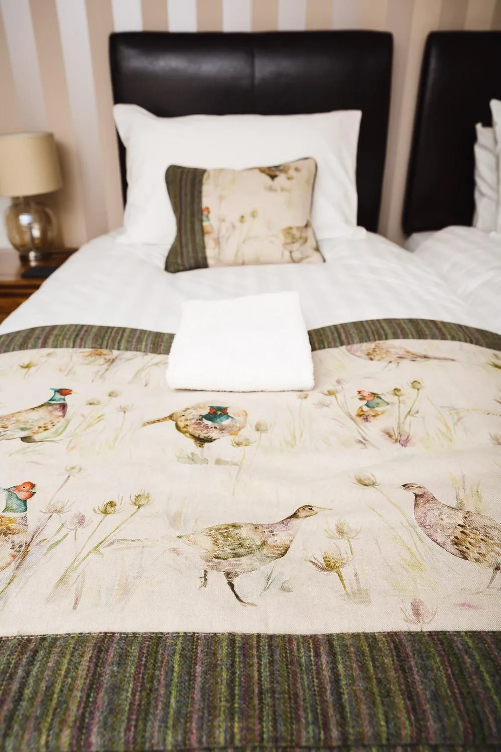 Bed in Glen Clova Hotel & Luxury Lodges