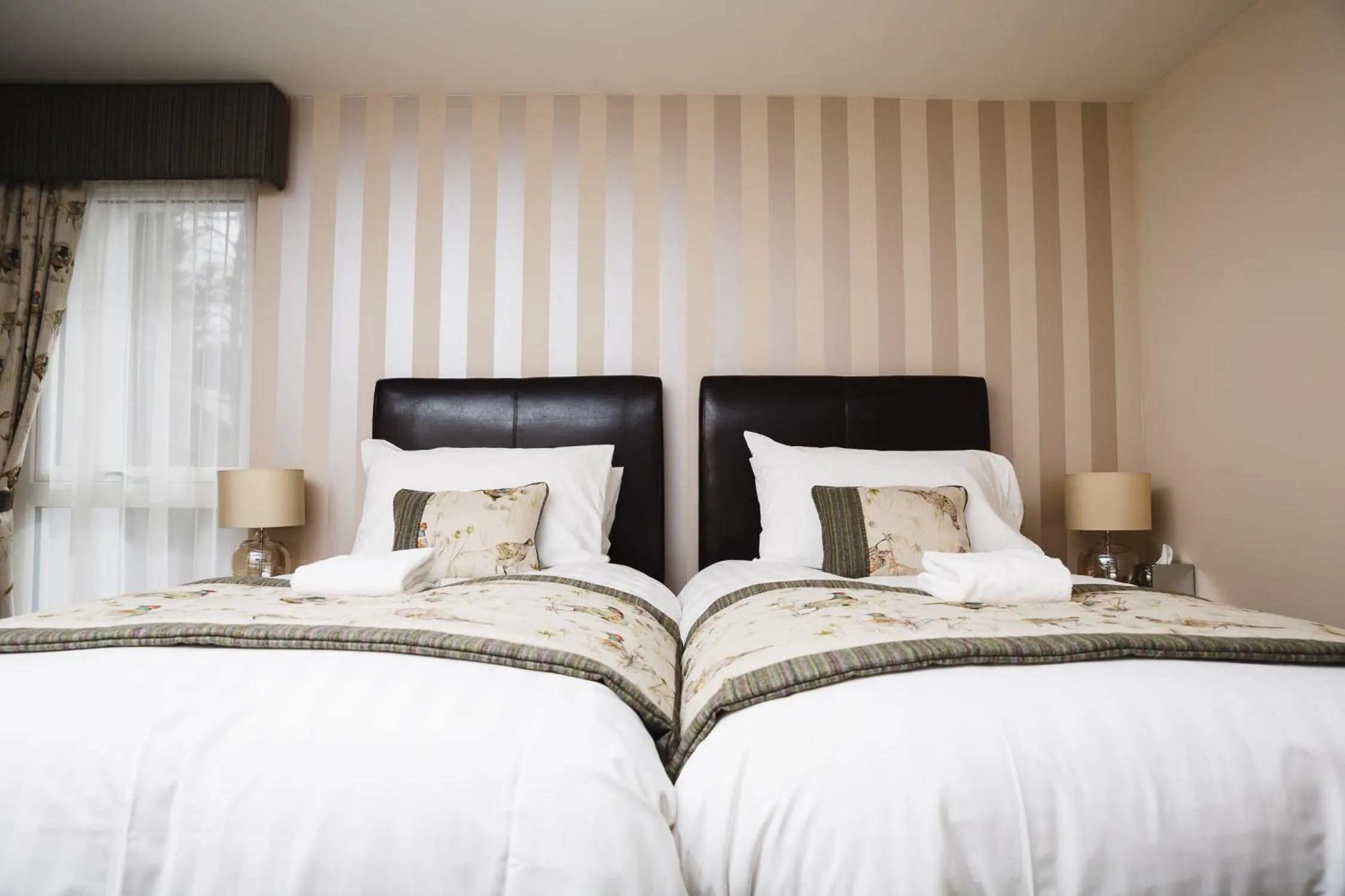 Bed in Glen Clova Hotel & Luxury Lodges