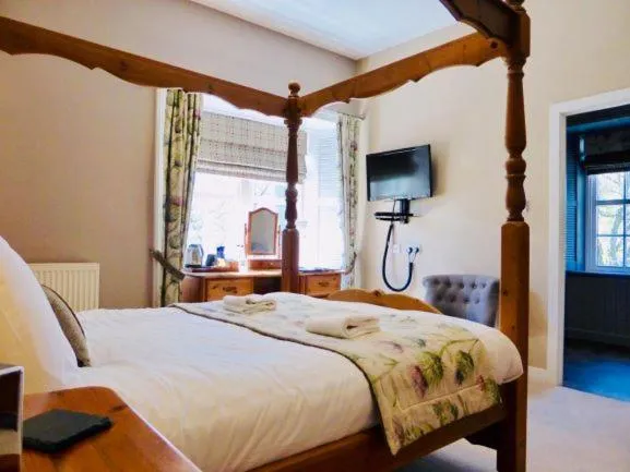Bed in Glen Clova Hotel & Luxury Lodges