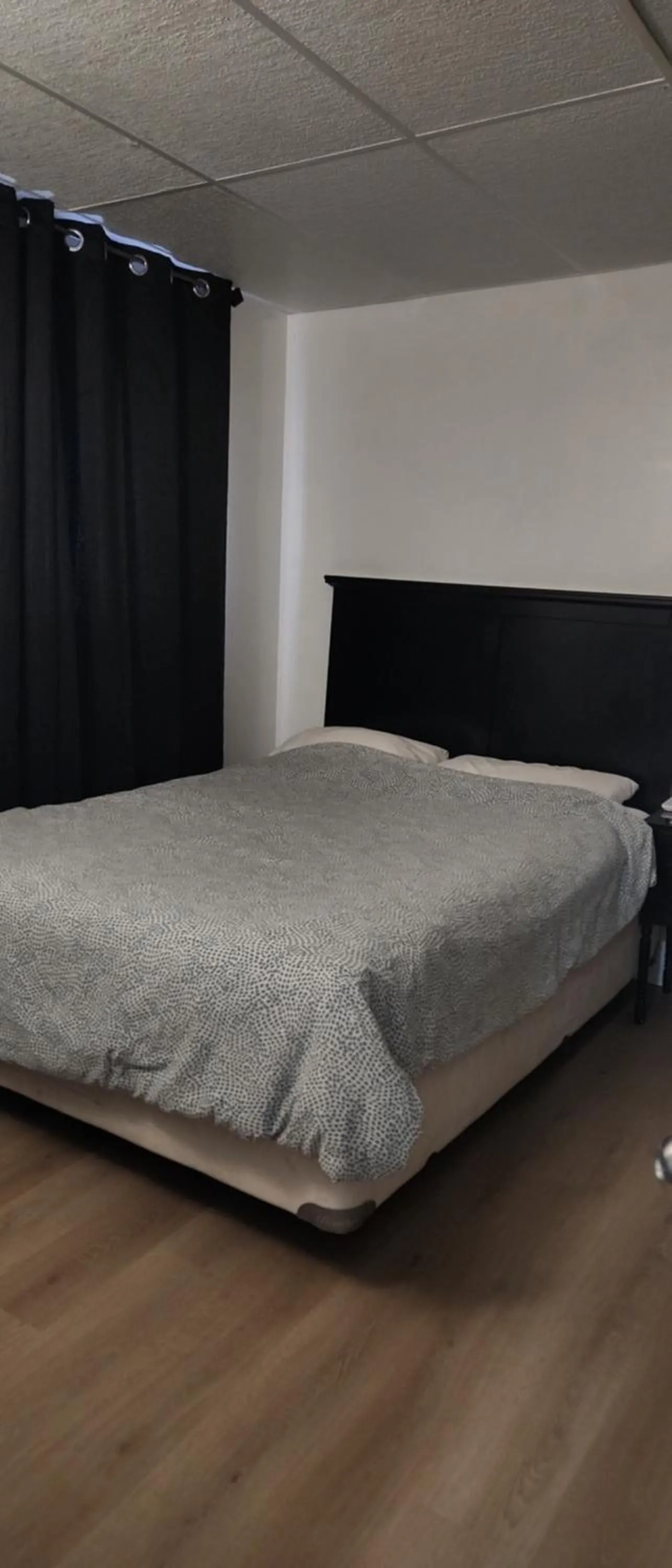 Bed in Centennial Motel