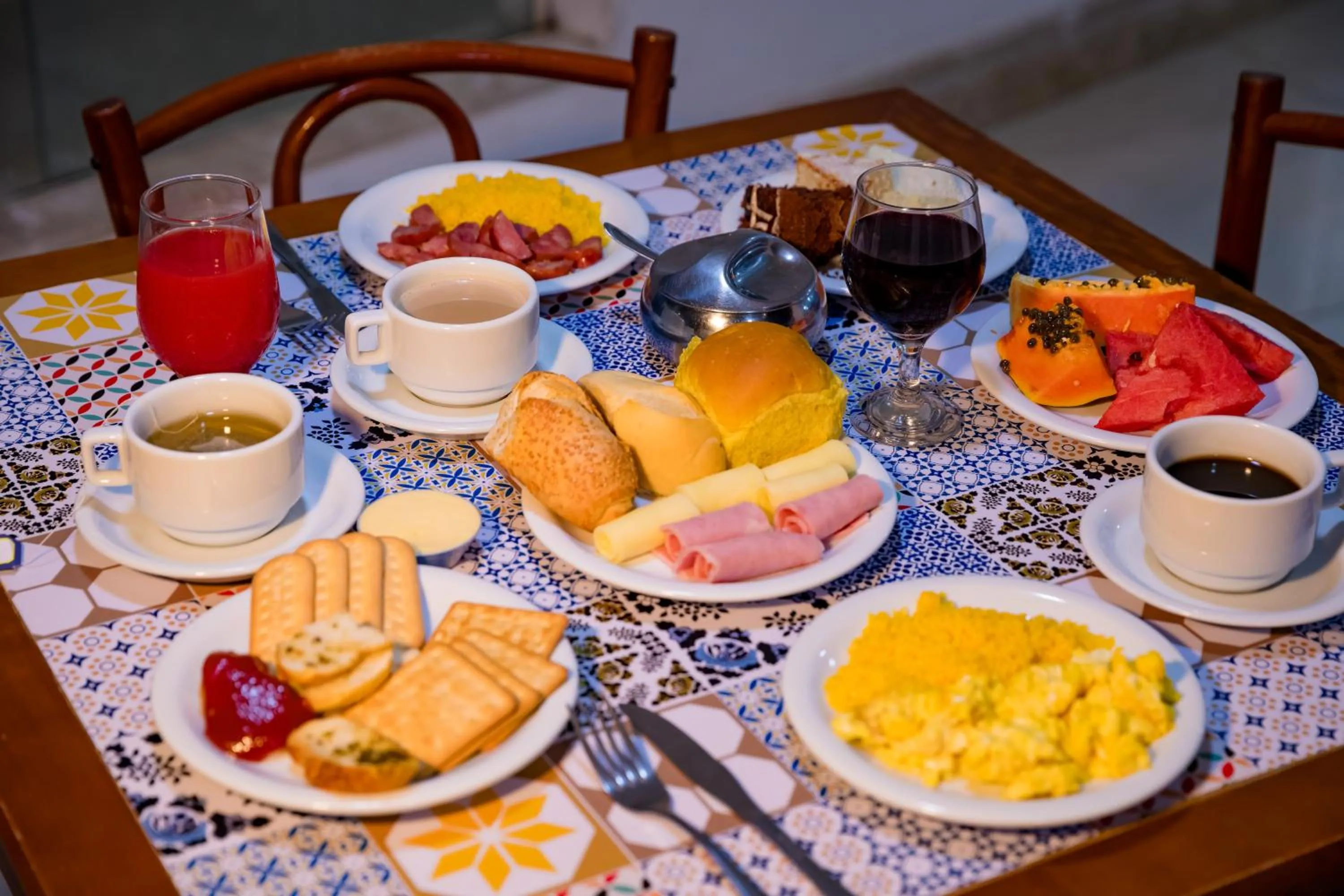 Food in Casa Blanca Park Hotel