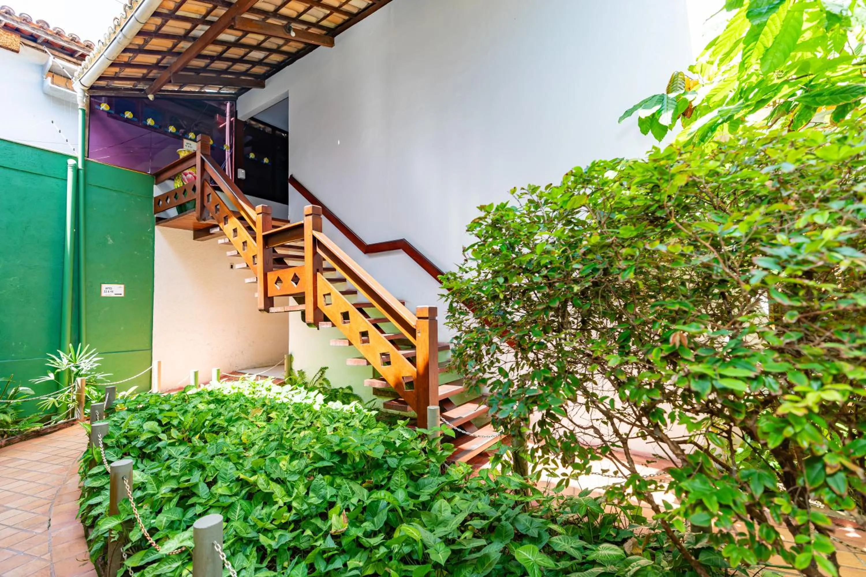 Garden view in Casa Blanca Park Hotel