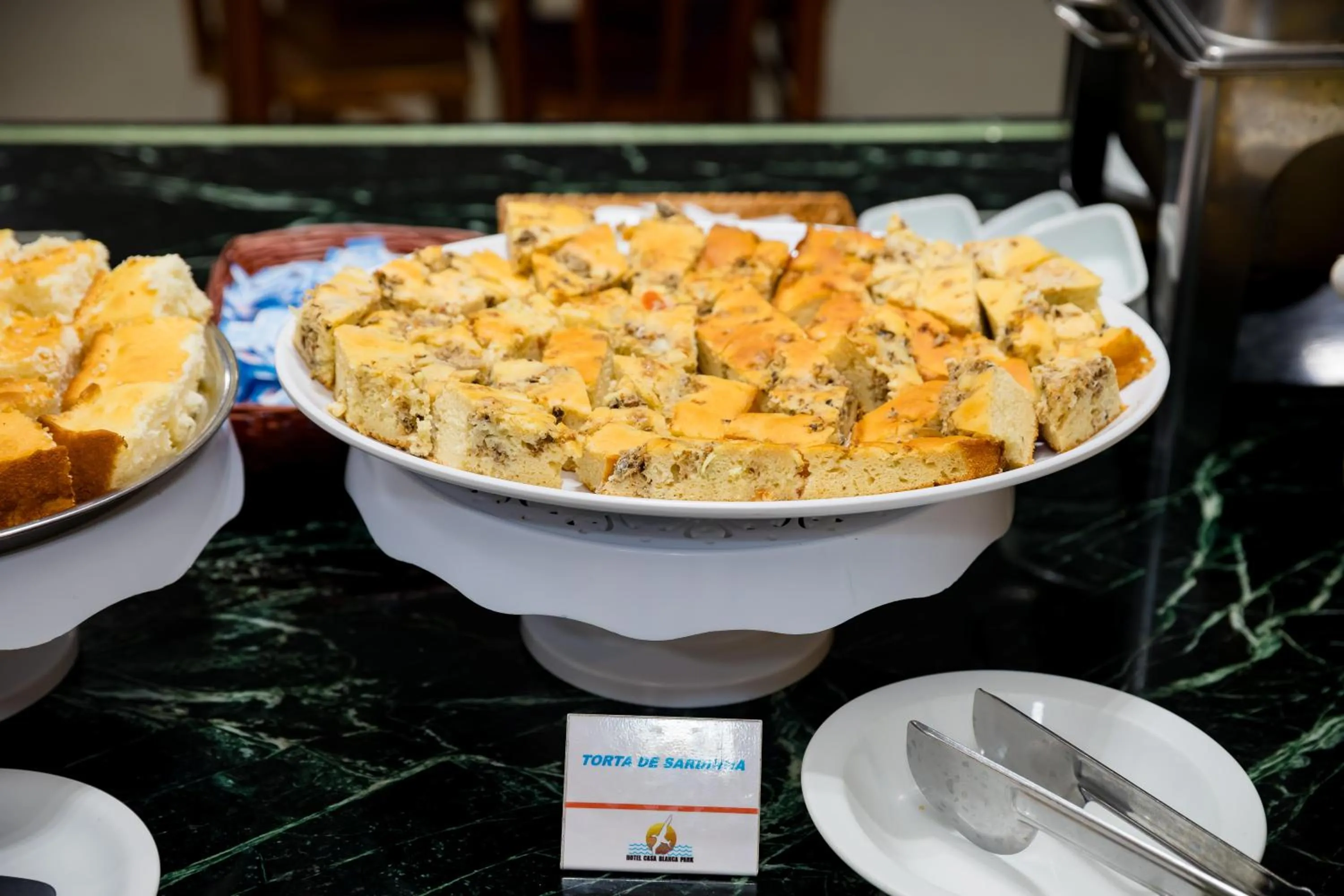 Buffet breakfast in Casa Blanca Park Hotel