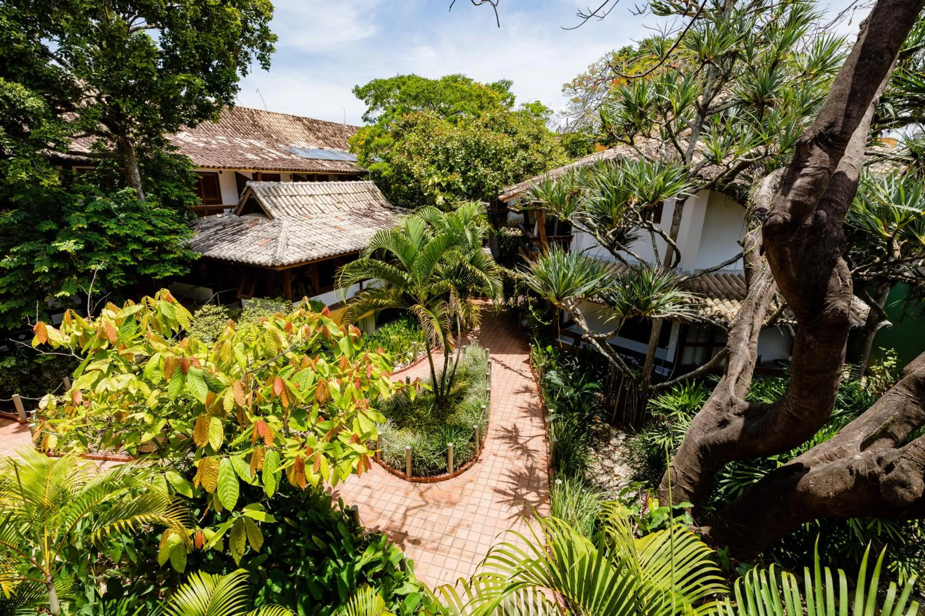 Garden view in Casa Blanca Park Hotel
