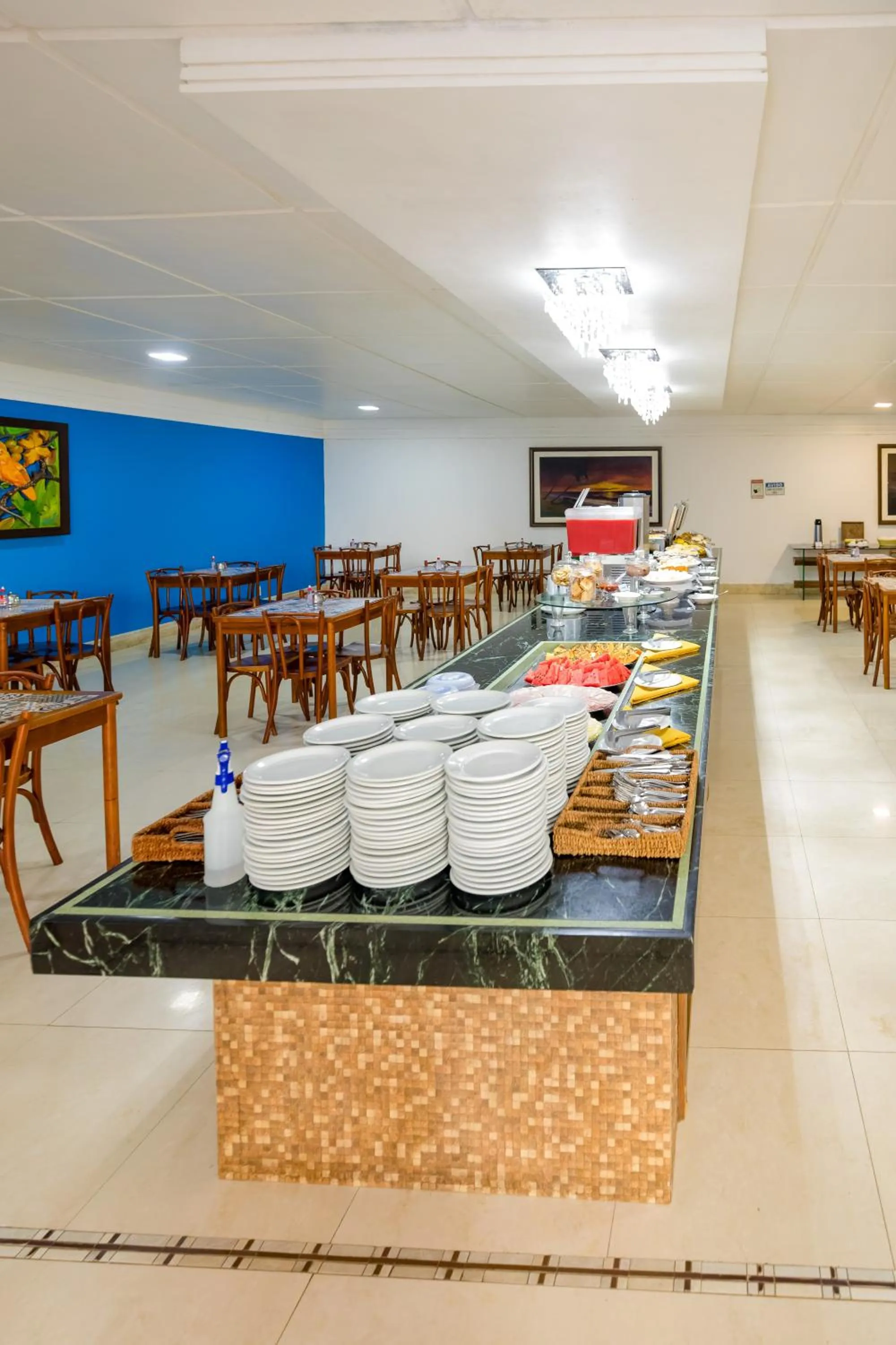 Buffet breakfast in Casa Blanca Park Hotel